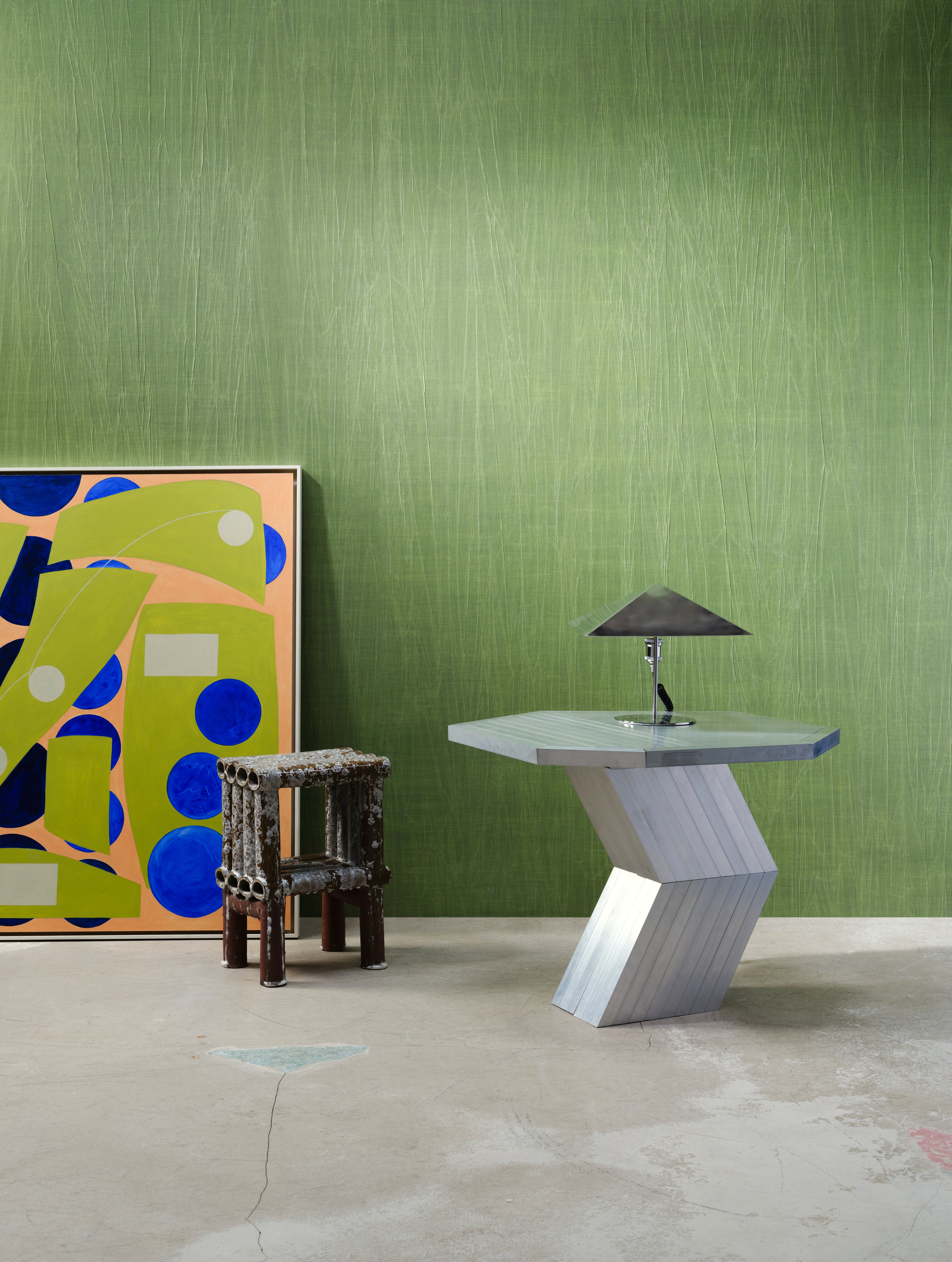 Faltentapete PYXIS schwarz