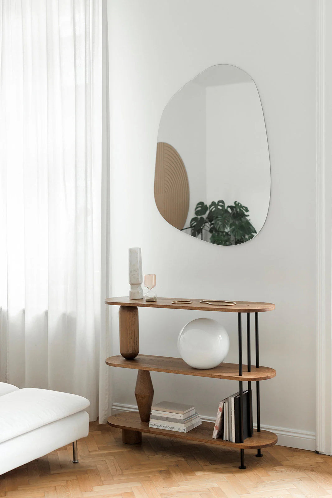 VAZOO Oak Wood Shelf