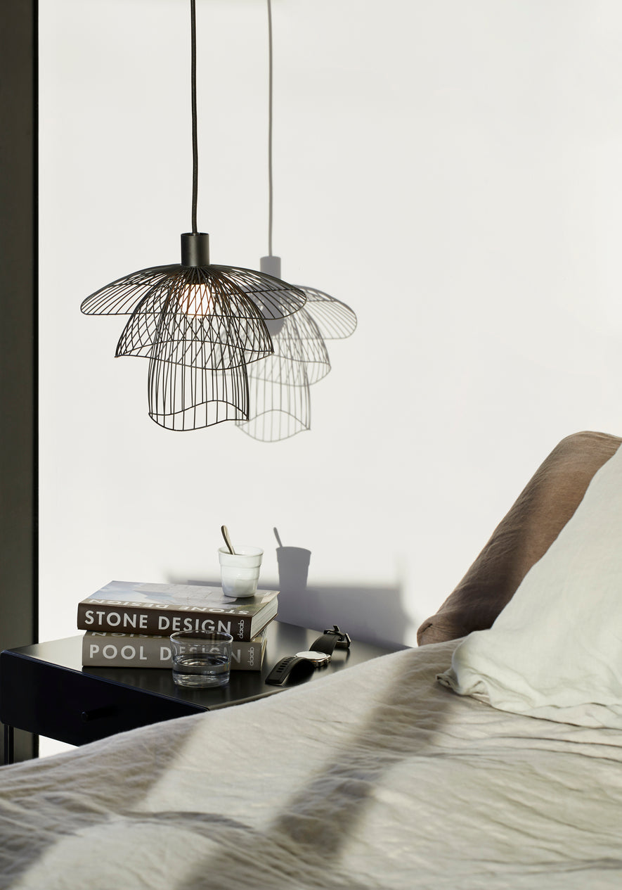 Lampa wisząca PAPILLON czarny – metal