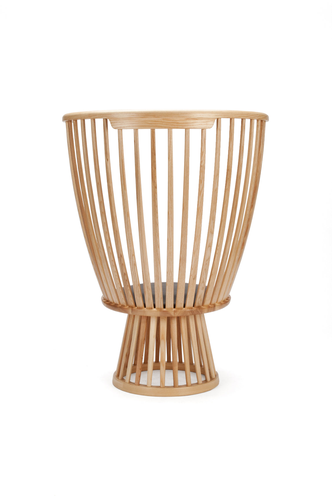 Fauteuil FAN van essenhout