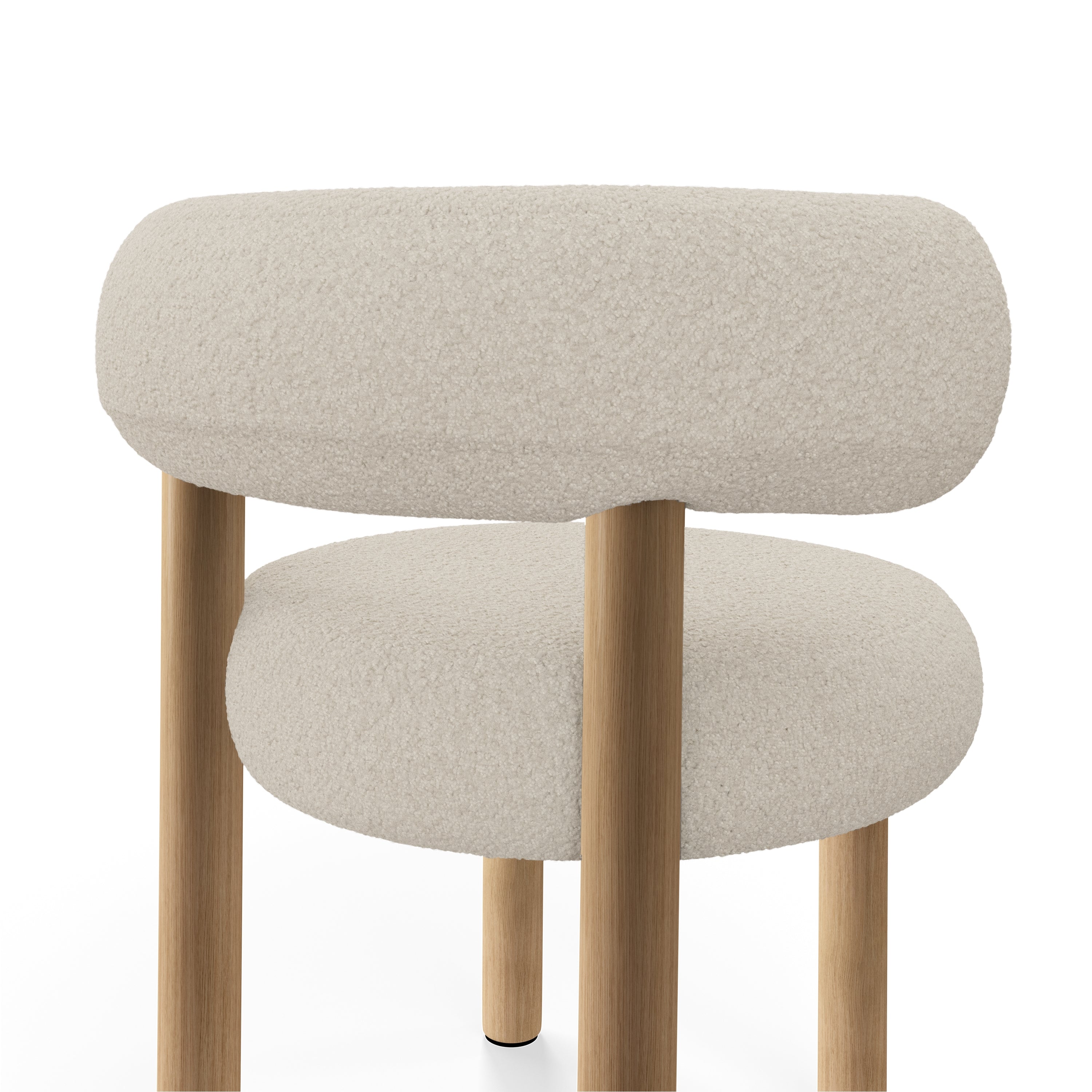 Fat chair wooden base