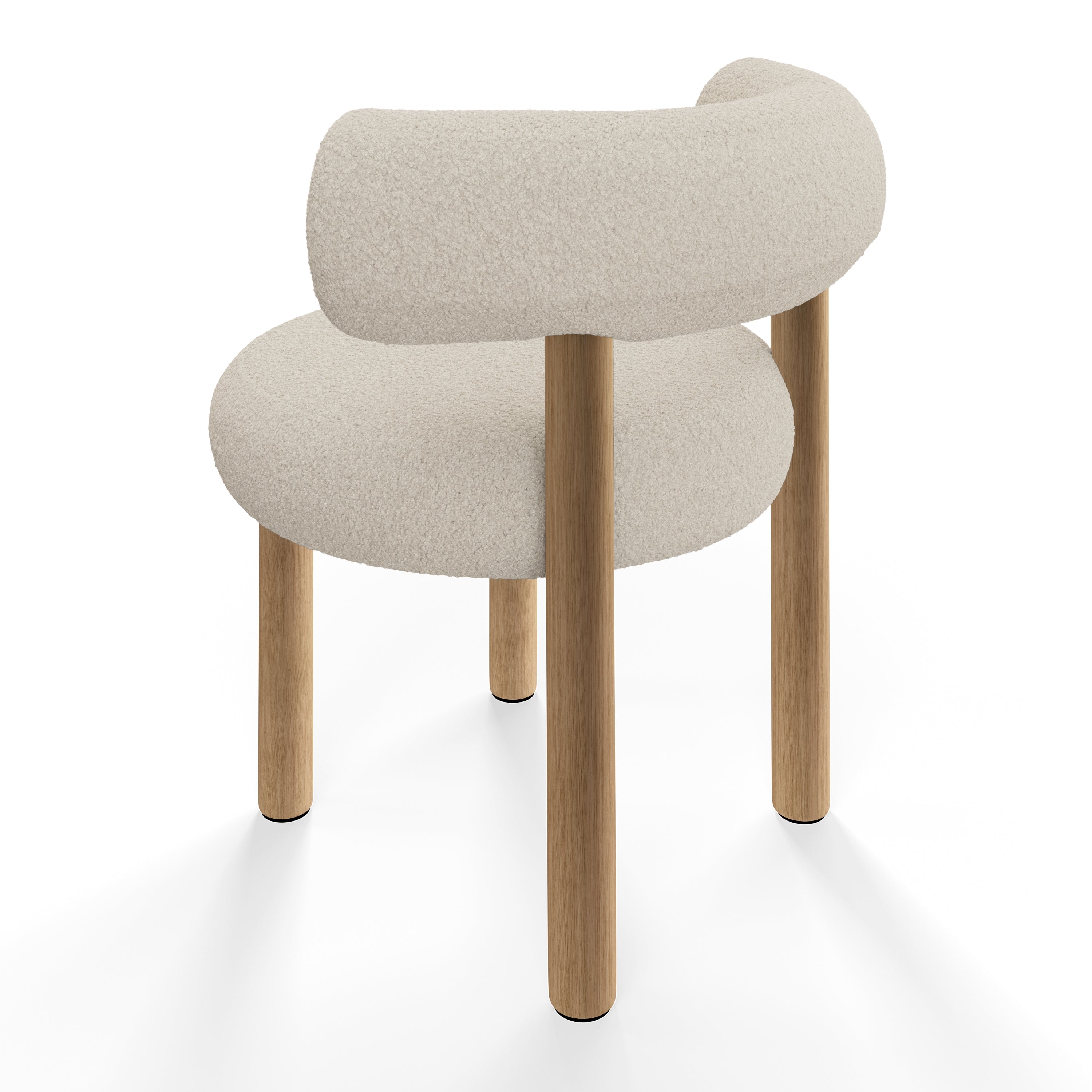 Fat chair wooden base