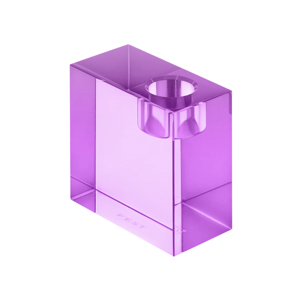 Kerzenhalter PARKER lila