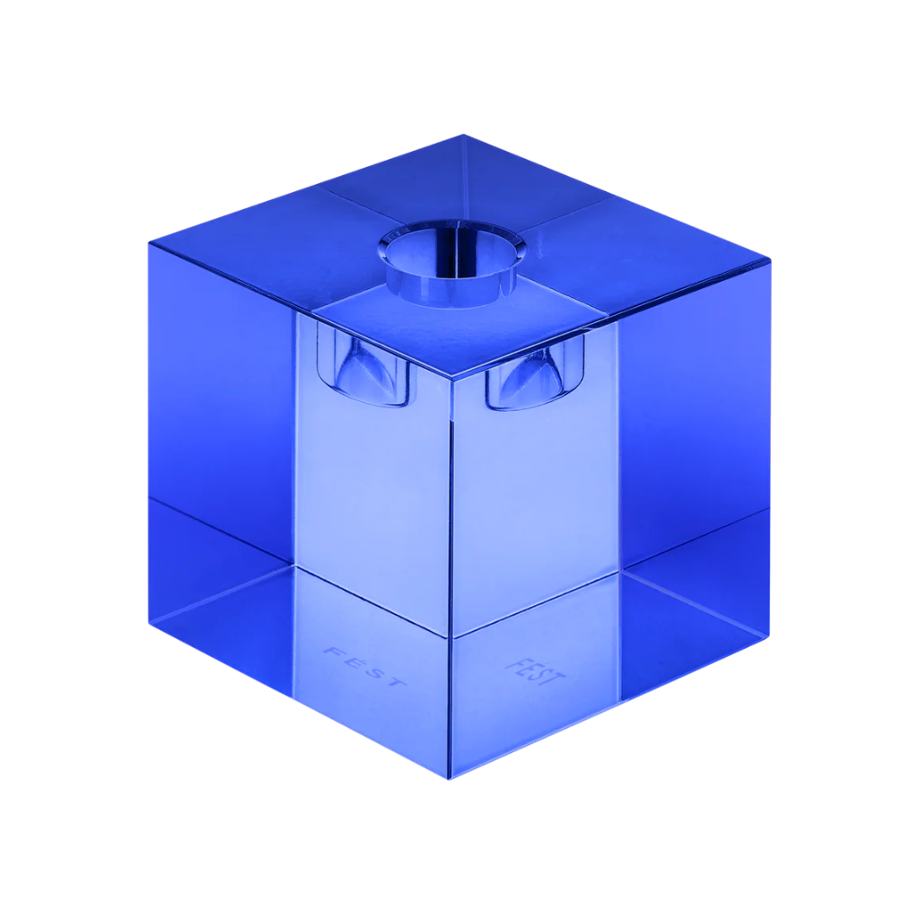 OTTO Blue Candle Holder