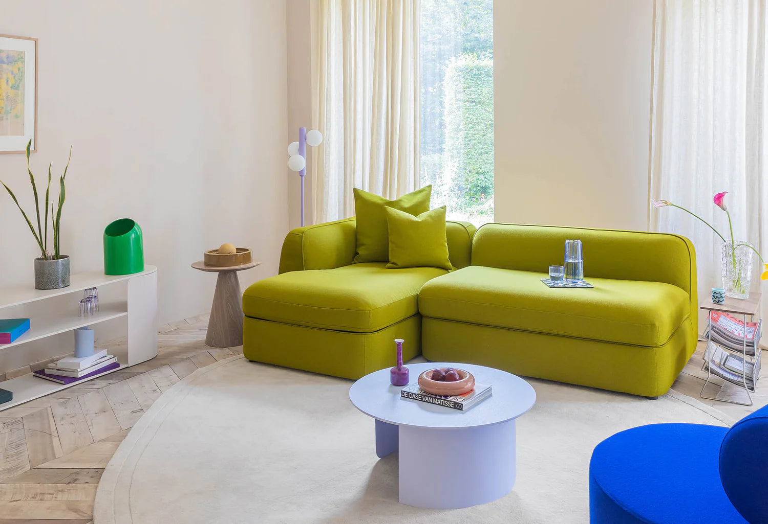 Kussen CLEO mosgroen