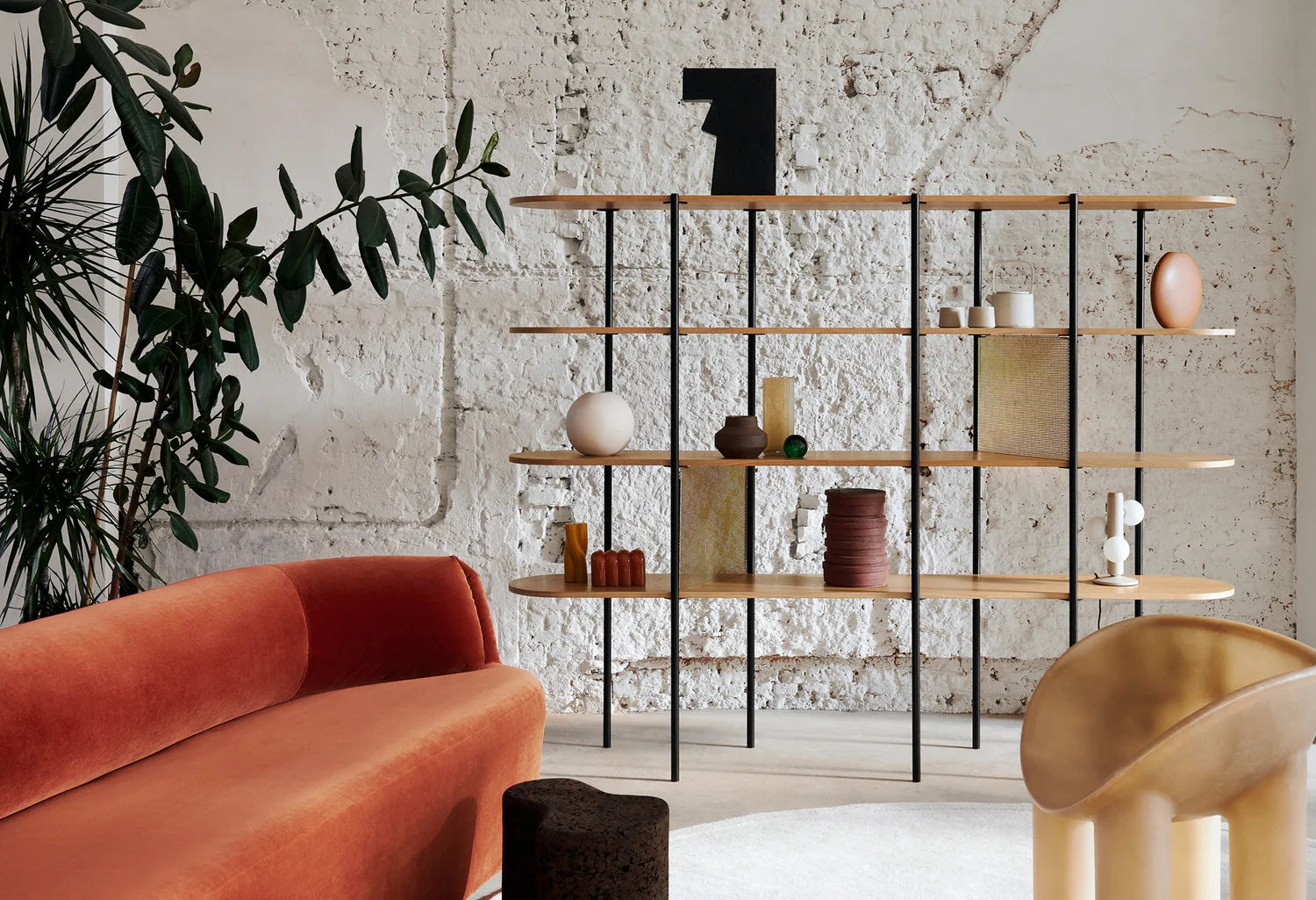 Tafellamp KAKTEE zwart