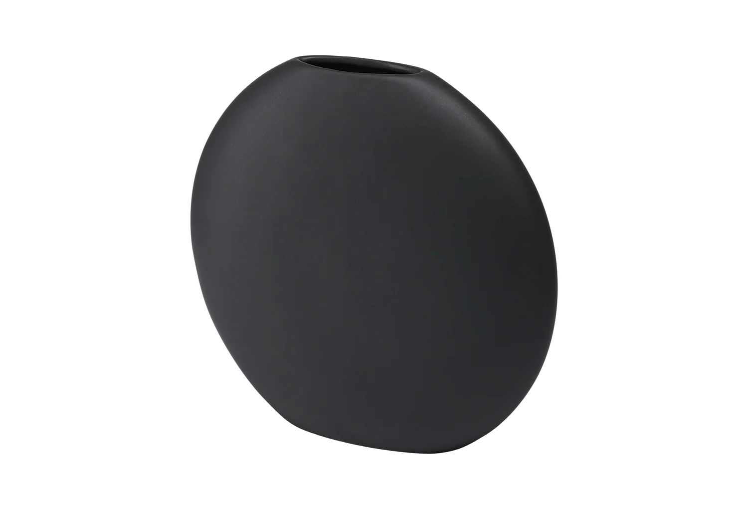 Zwarte OBI vaas