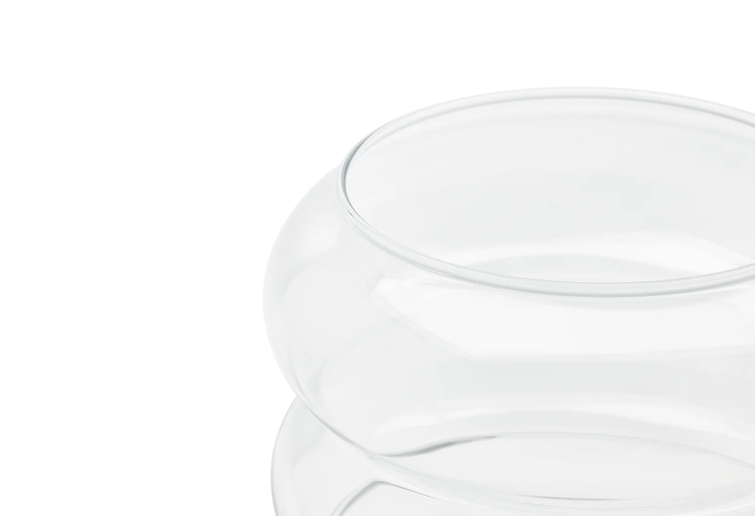 Vaas BUBBLE transparant glas