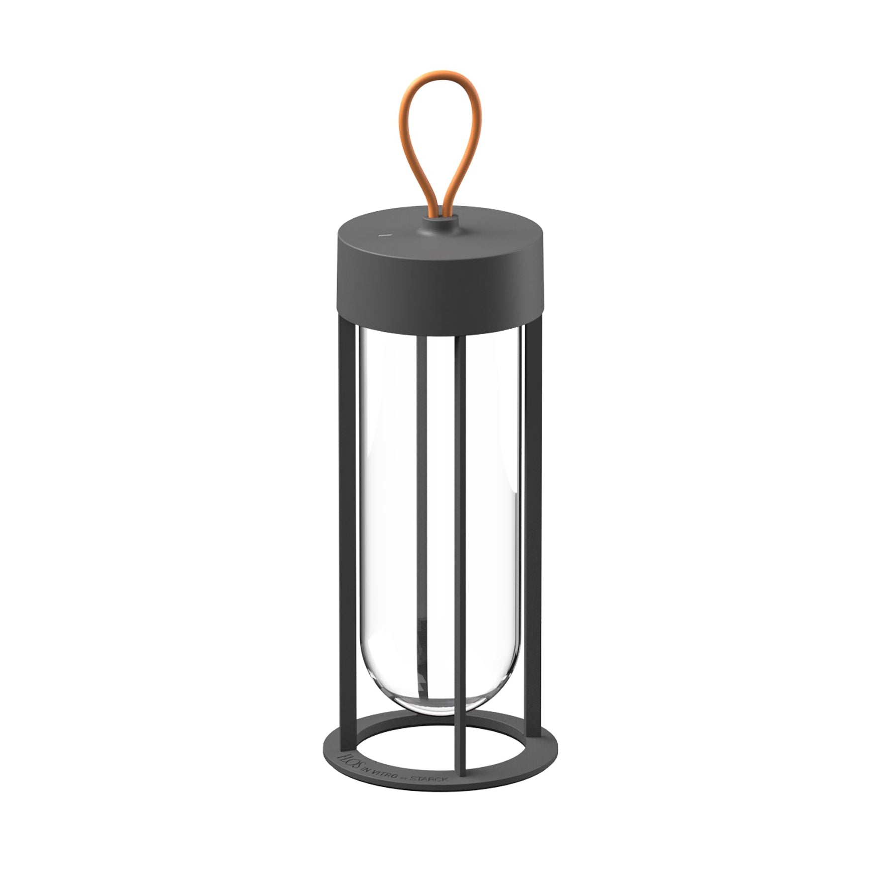 Lampa przenośna IN VITRO UNPLUGGED szary – Flos