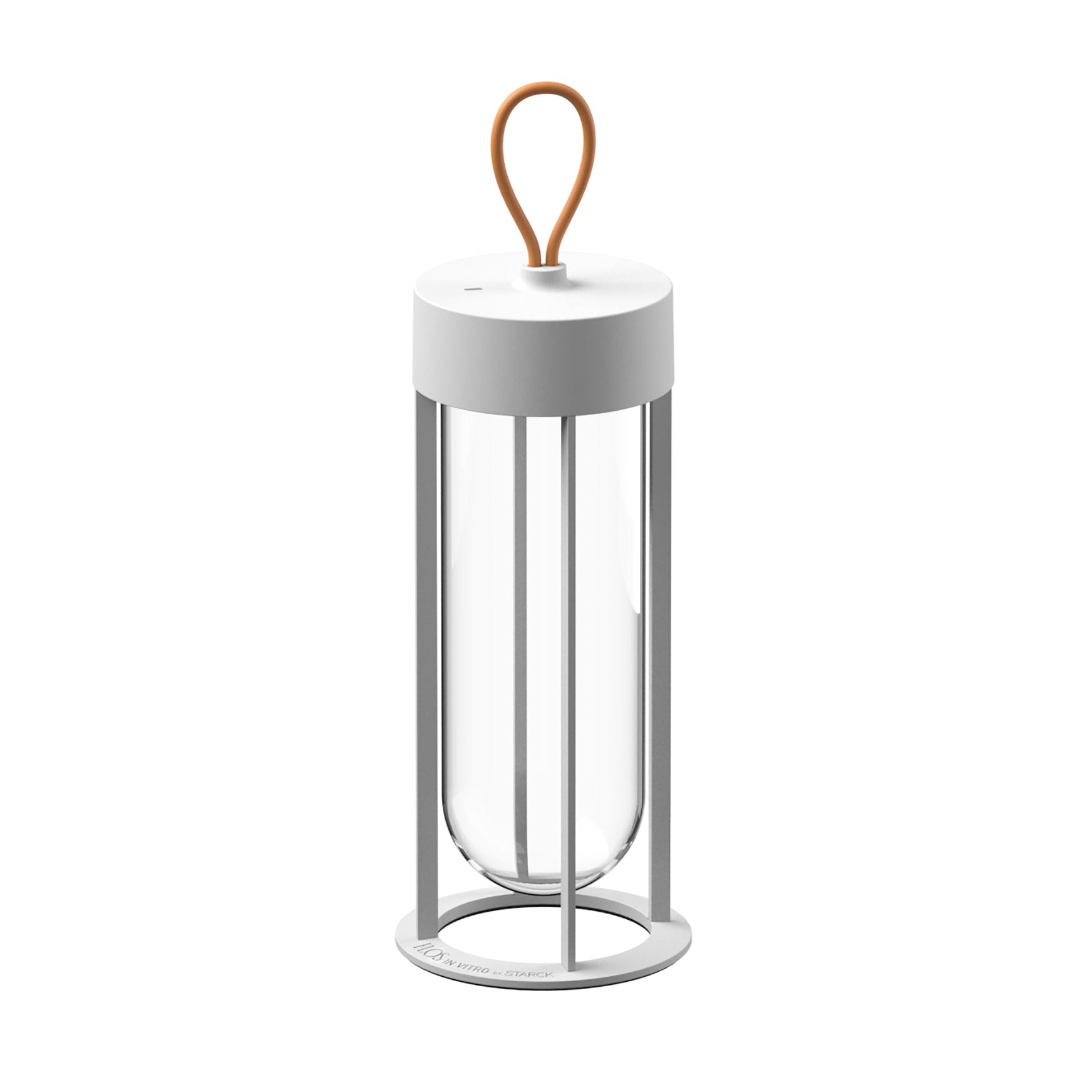 Tragbare Lampe IN VITRO UNPLUGGED weiß