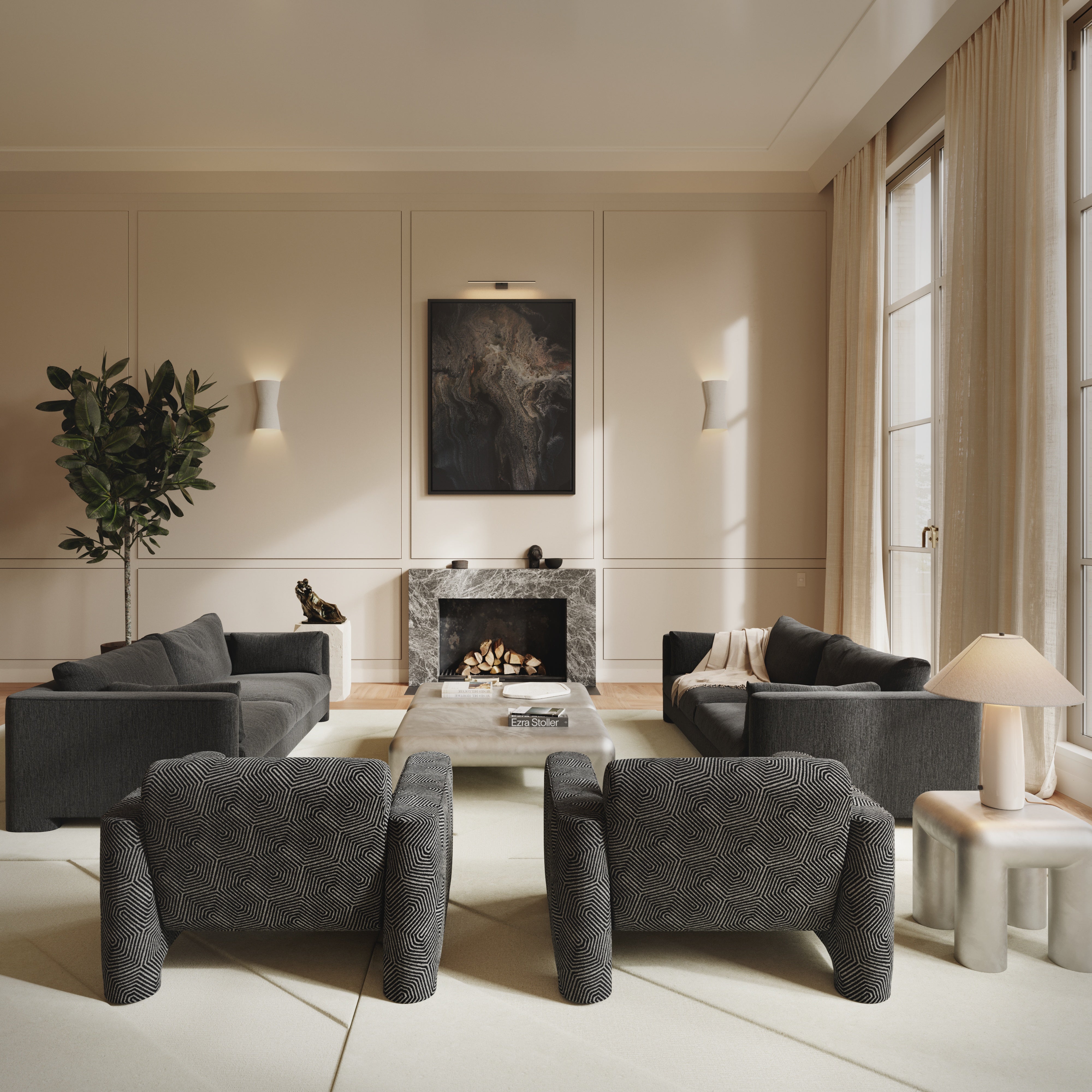 Beistelltisch CUBIO Aluminium