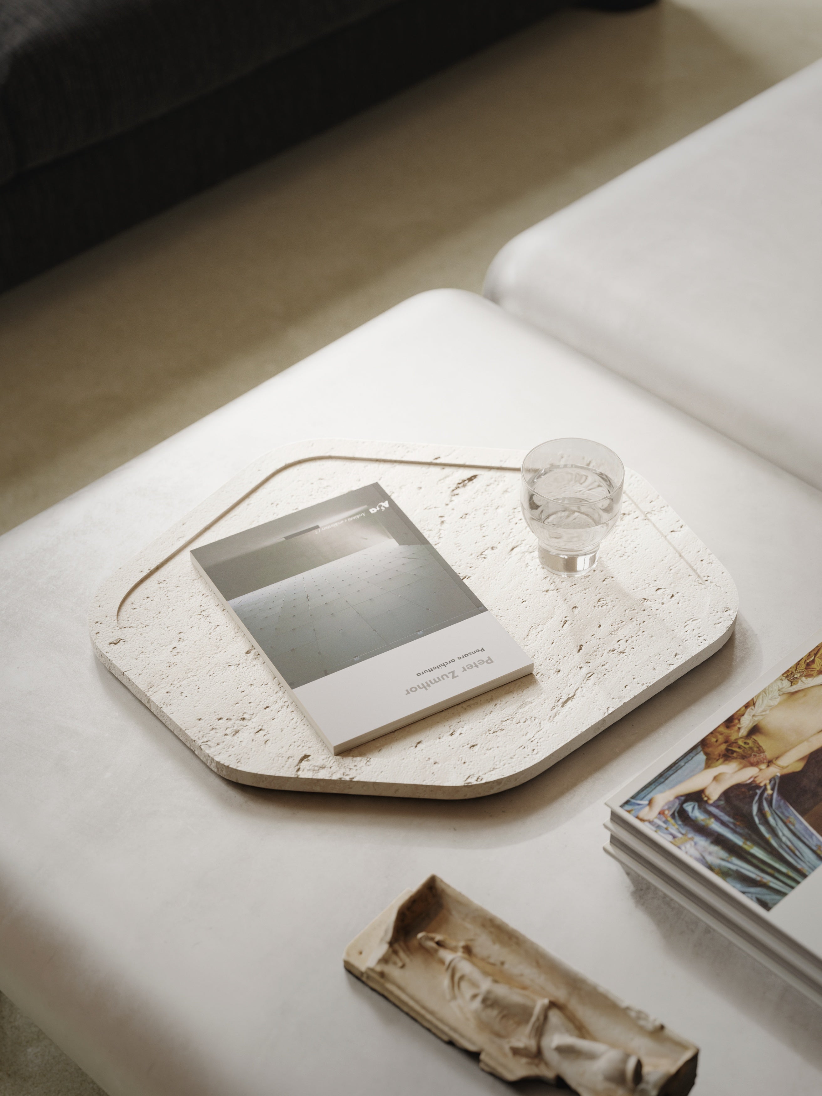 Taca VERGE 01 travertijn