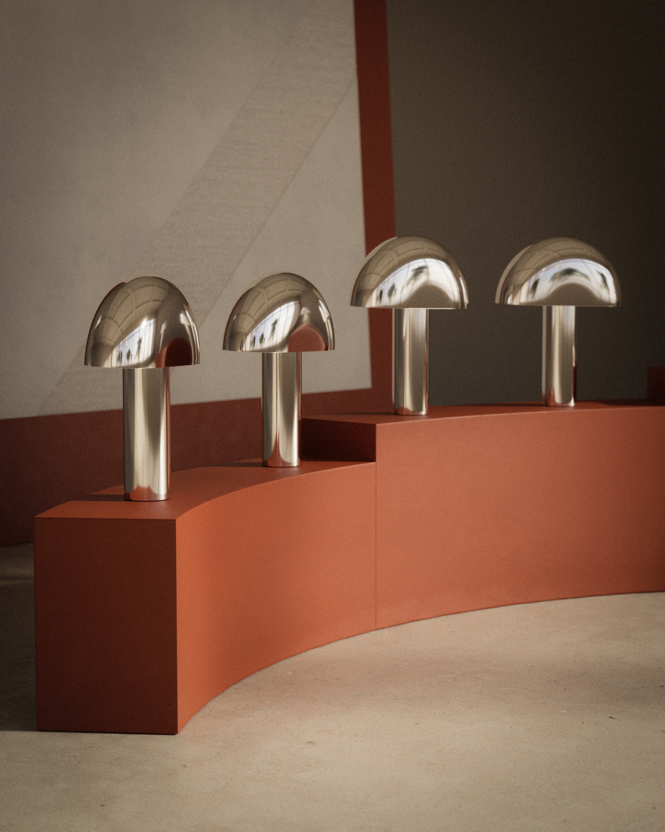 Tischlampe AGLOW Nickel