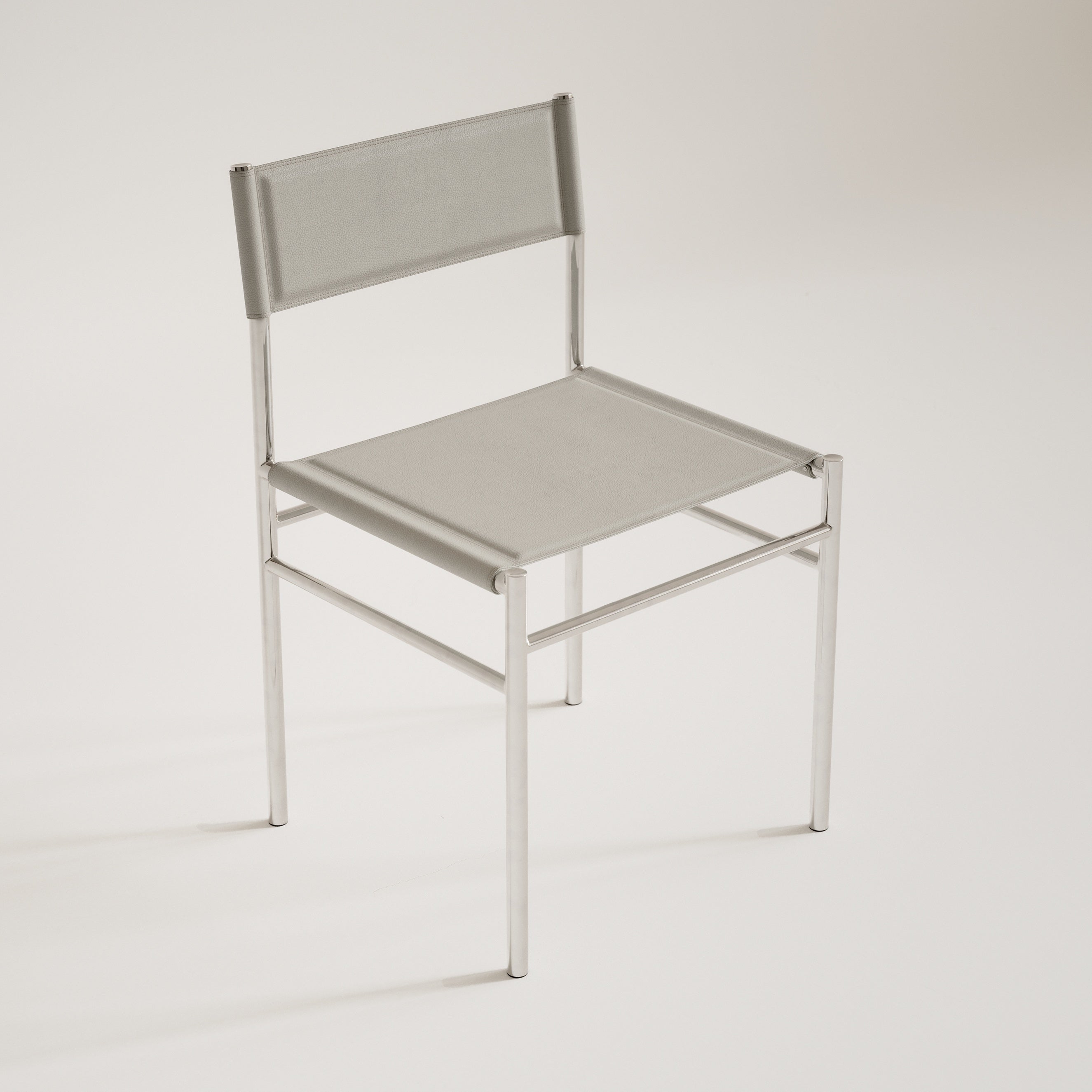 FERRA Chair Steel and Leather
