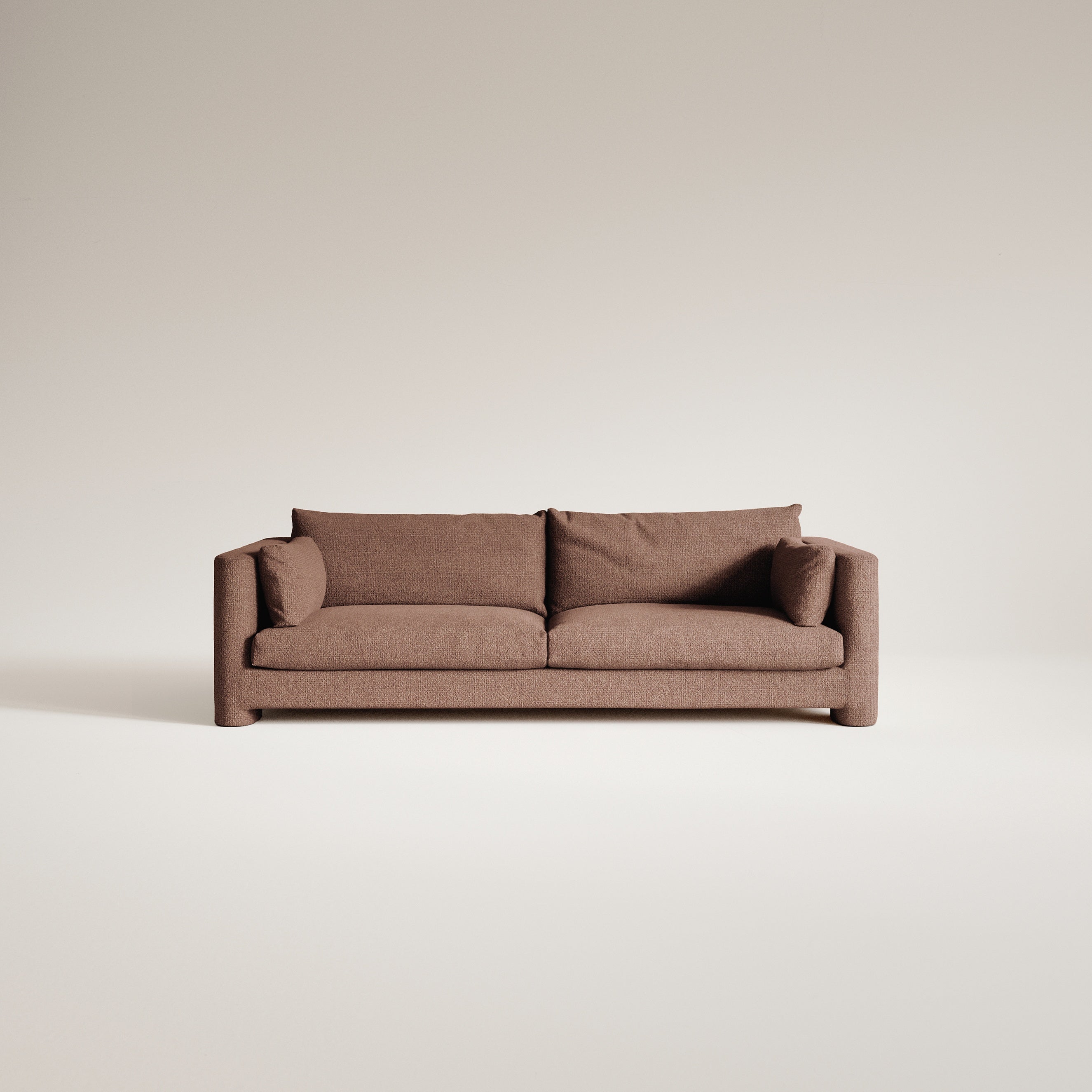 ION upholstered 3-seater sofa