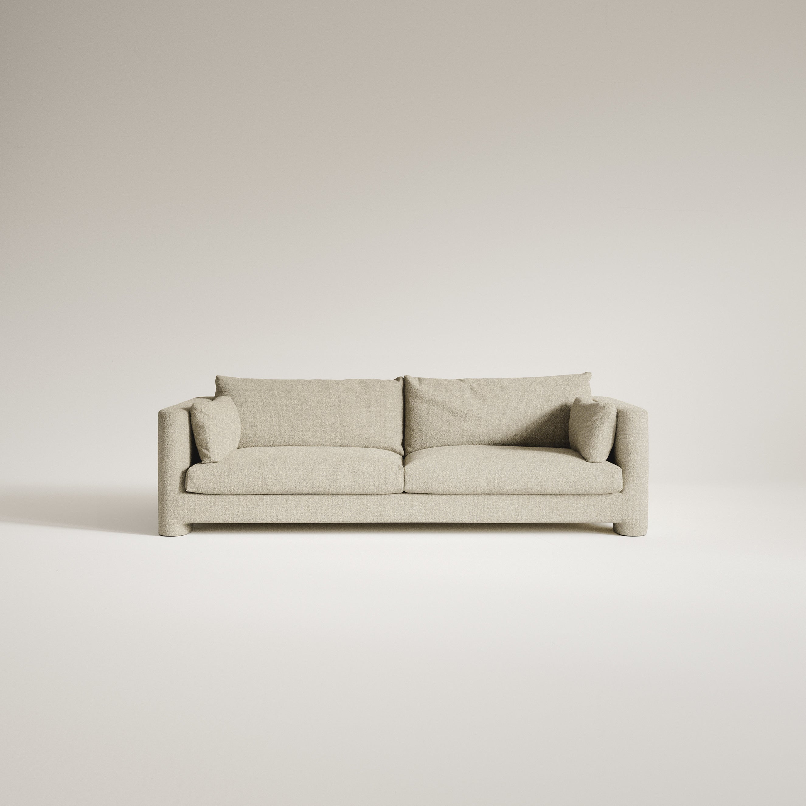 ION upholstered 3-seater sofa