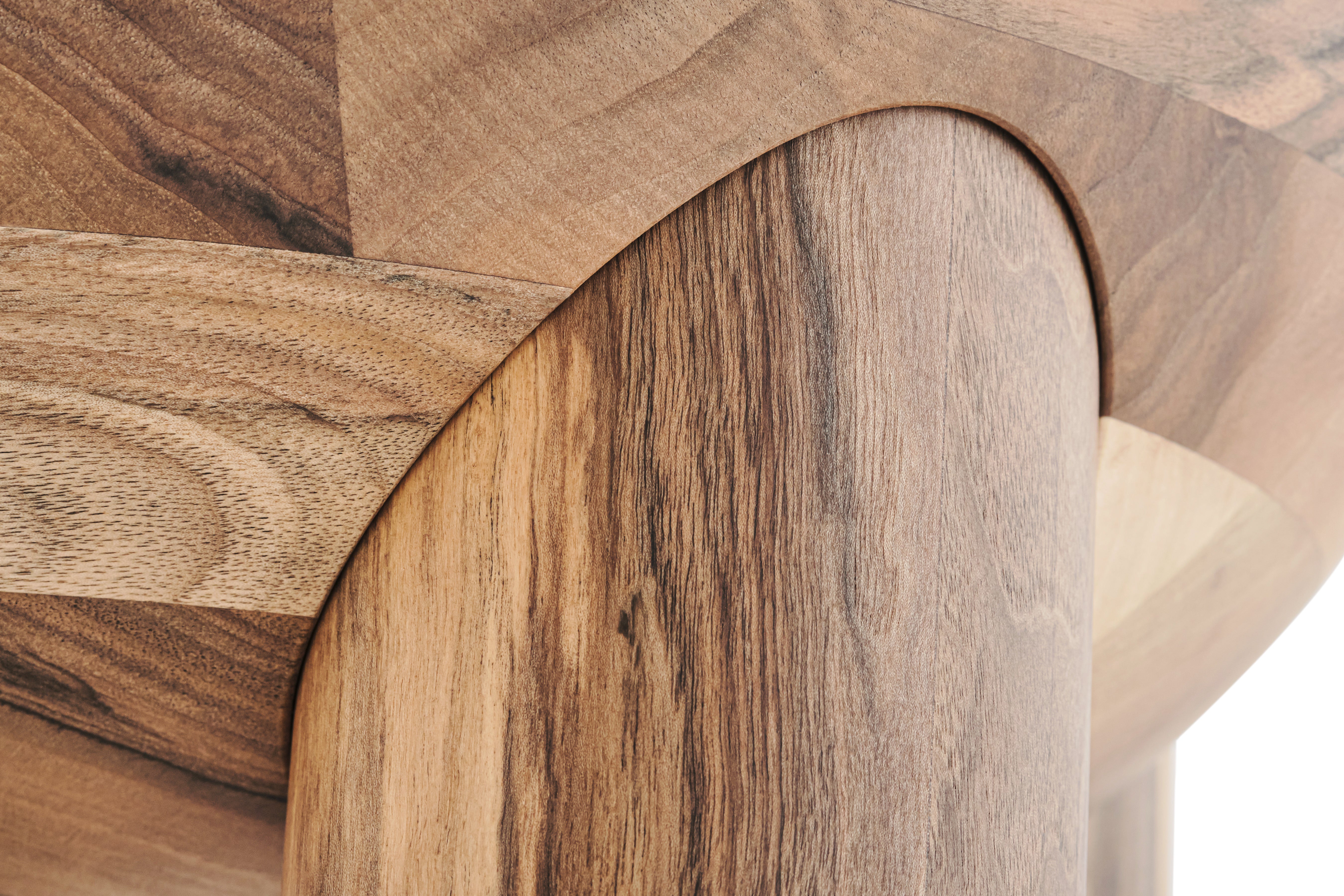 Kaffeetisch FREYJA 3 aus Holz