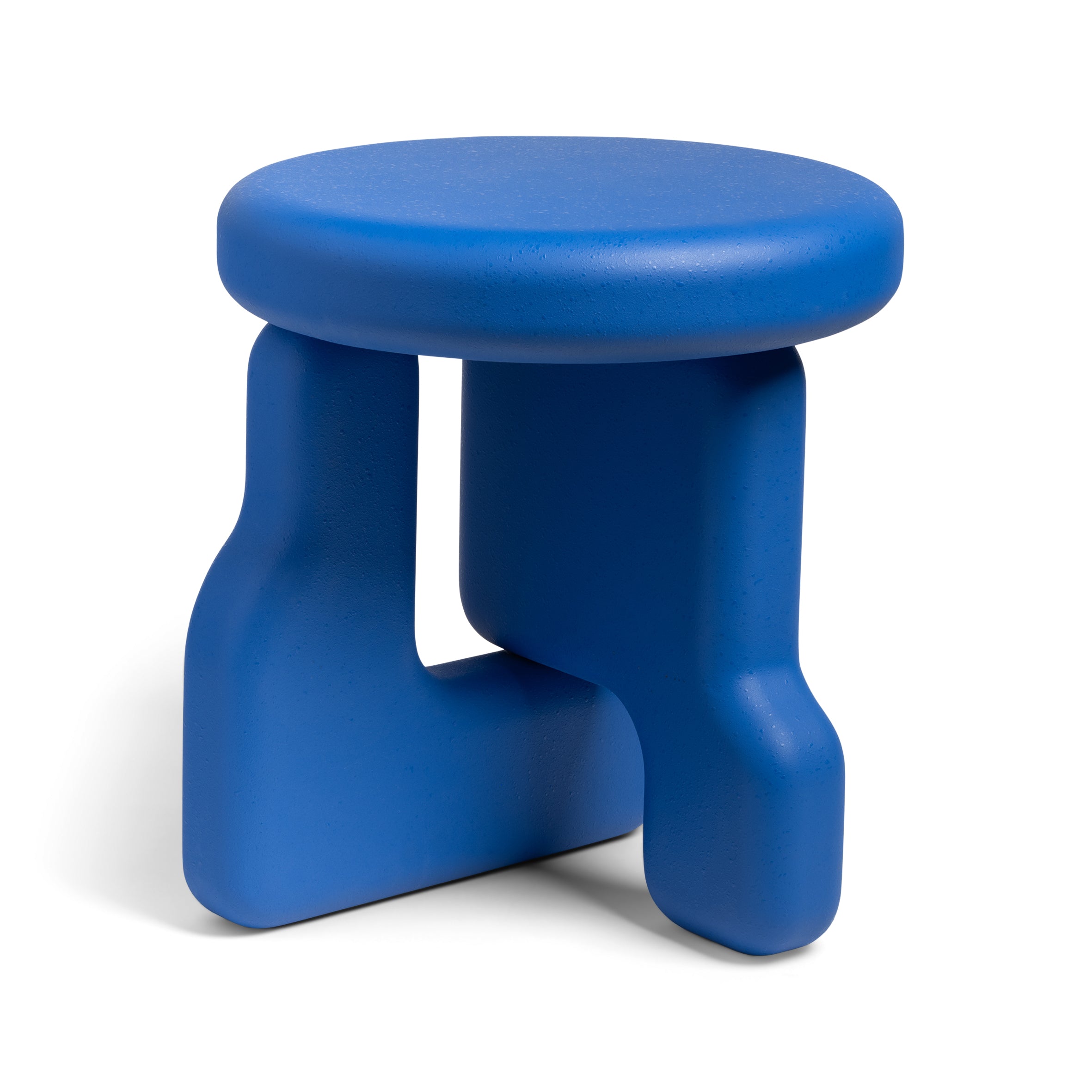 PLOT blue side table