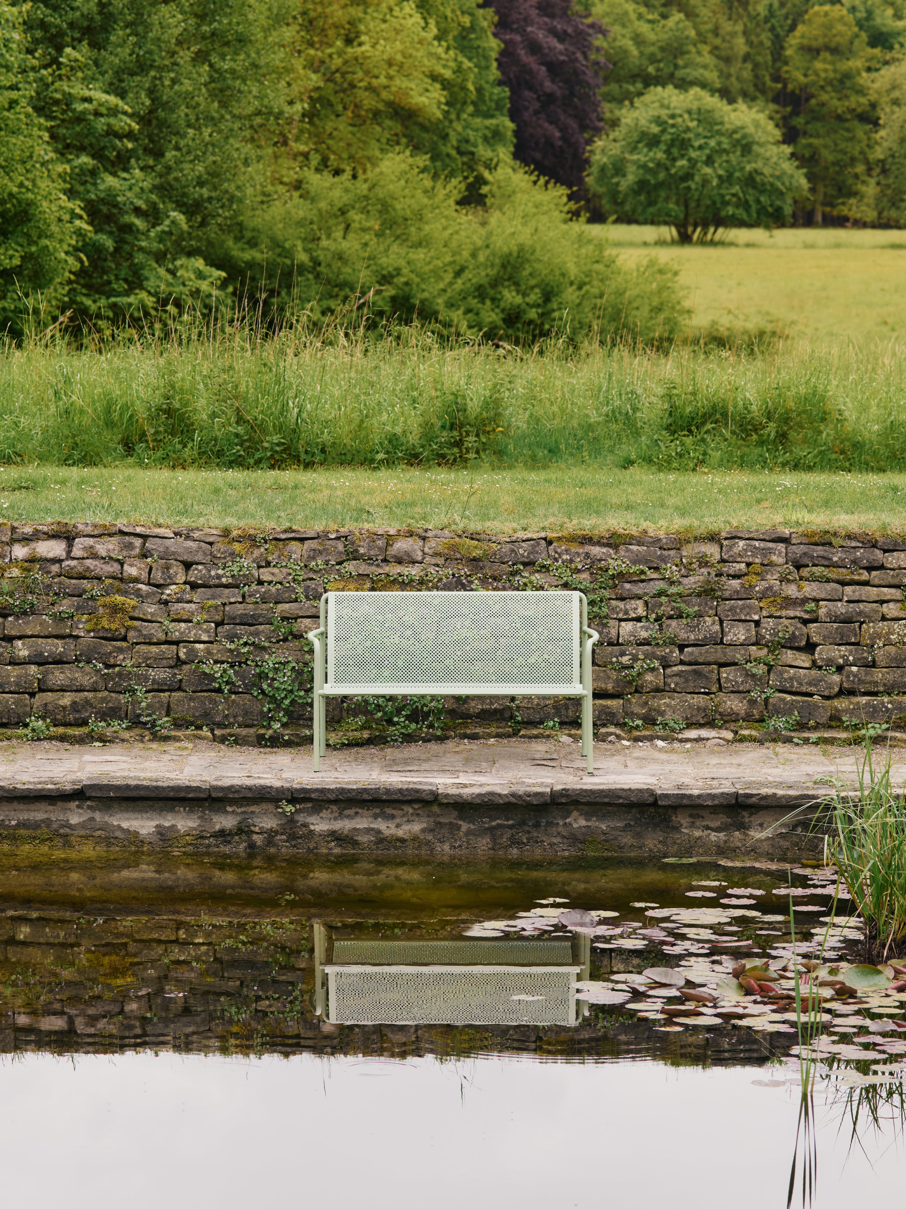 2-seater garden sofa DAPPLE matcha