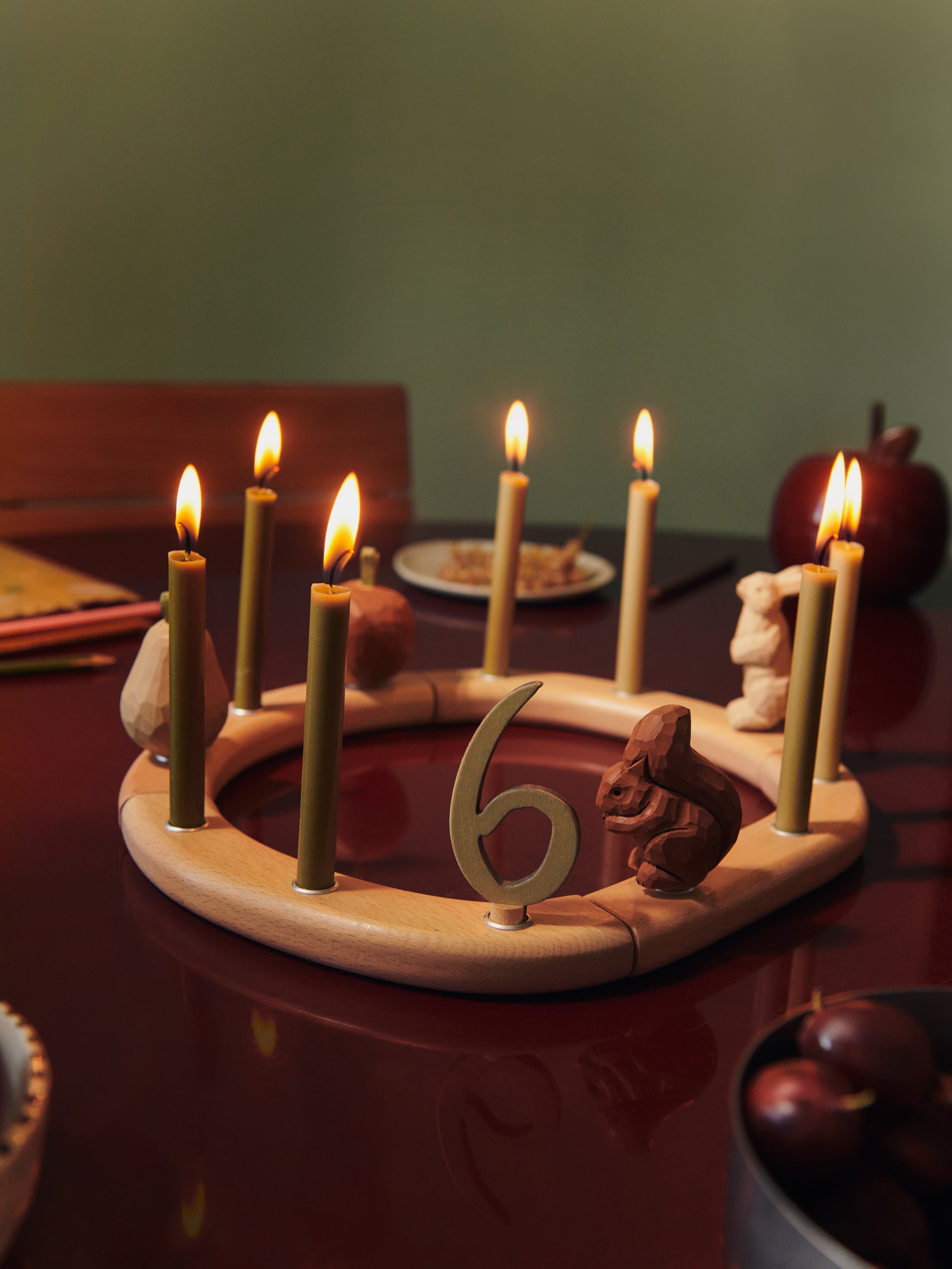 Kerzenhalter LOOPI rosa