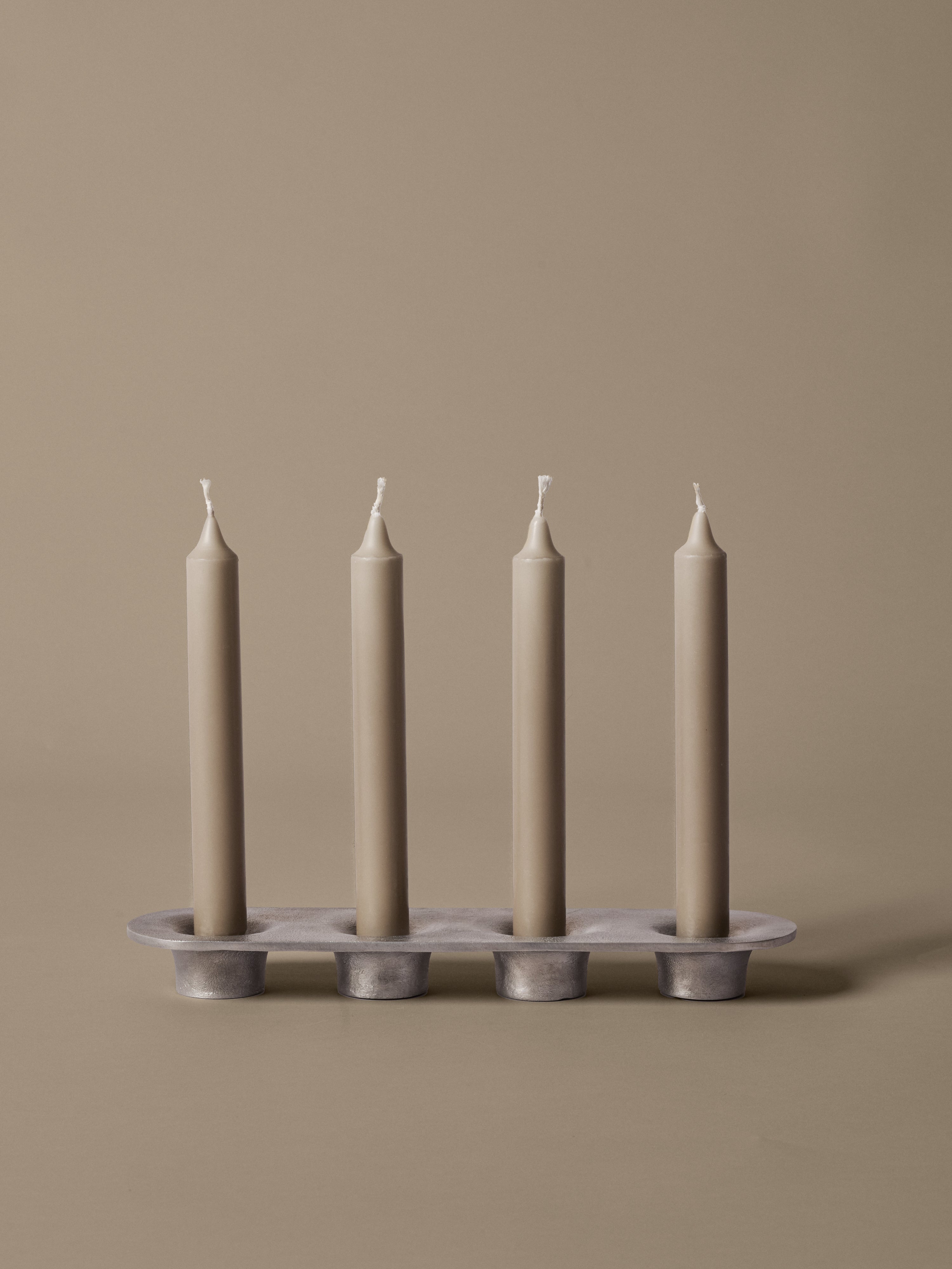 SOOTHE four-part candle holder aluminium