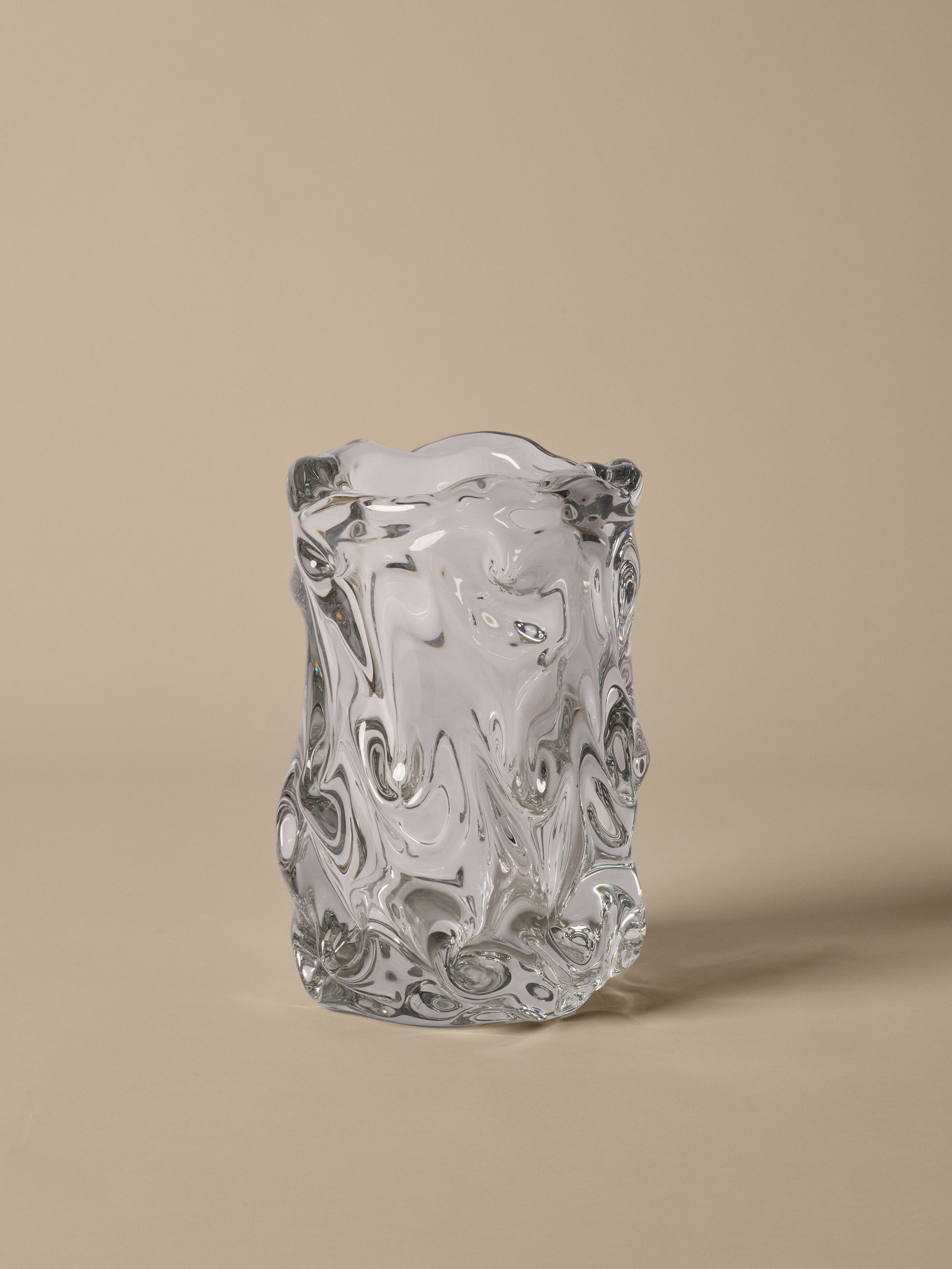 Vaas VIRELLE geblazen glas