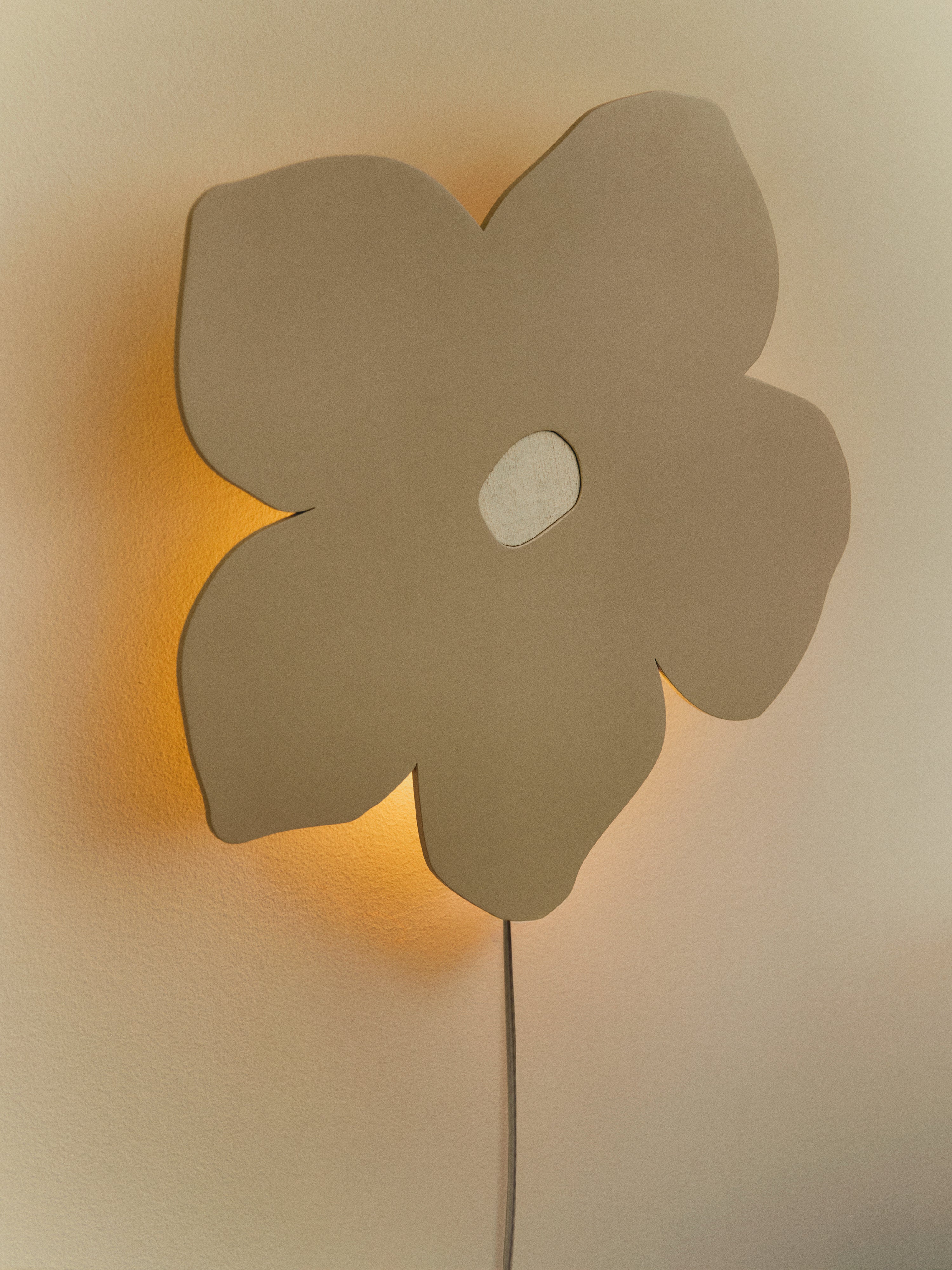 Children's wall lamp POESIE beige