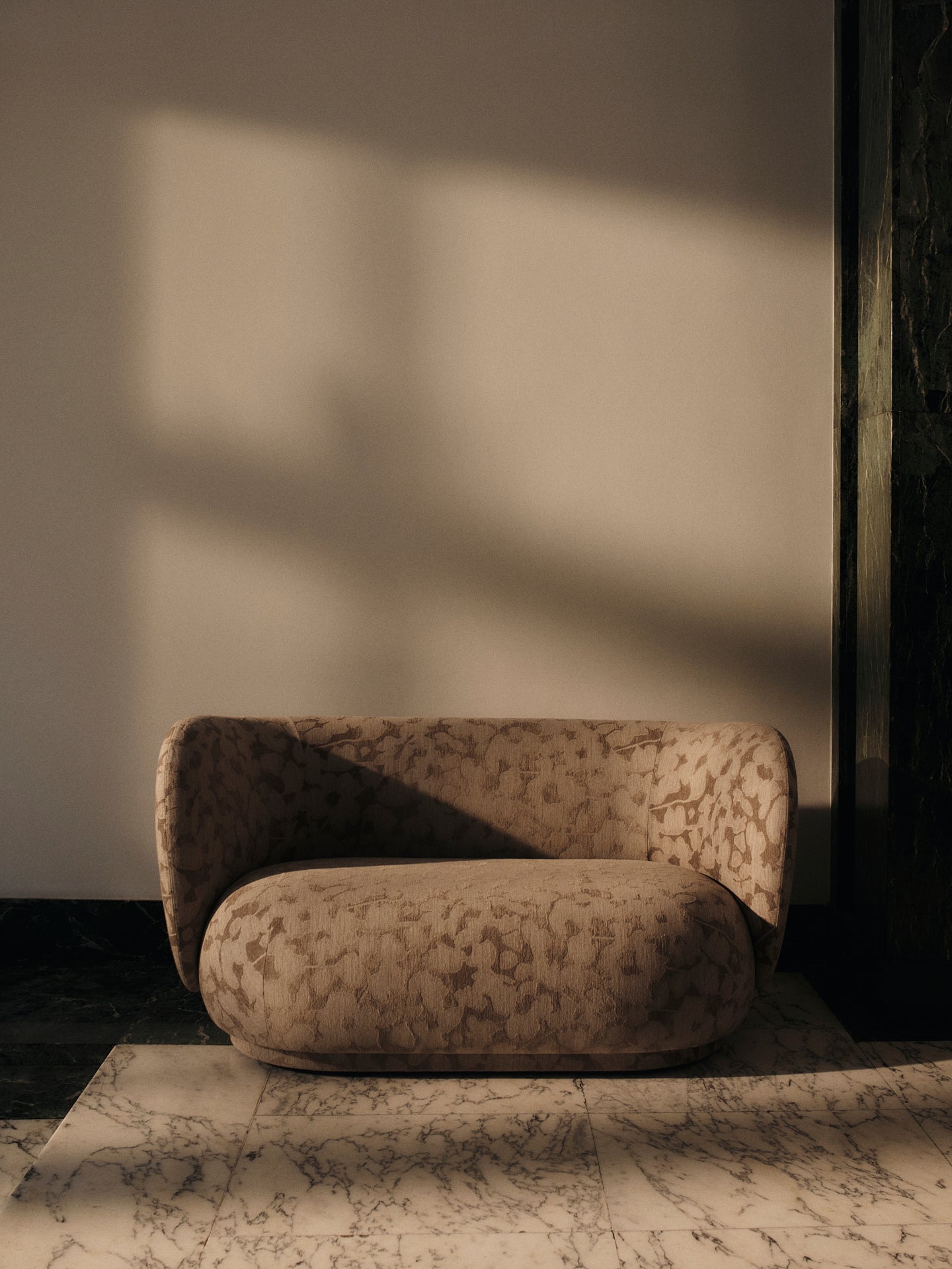 2-Seater Sofa RICO Cilla Taupe
