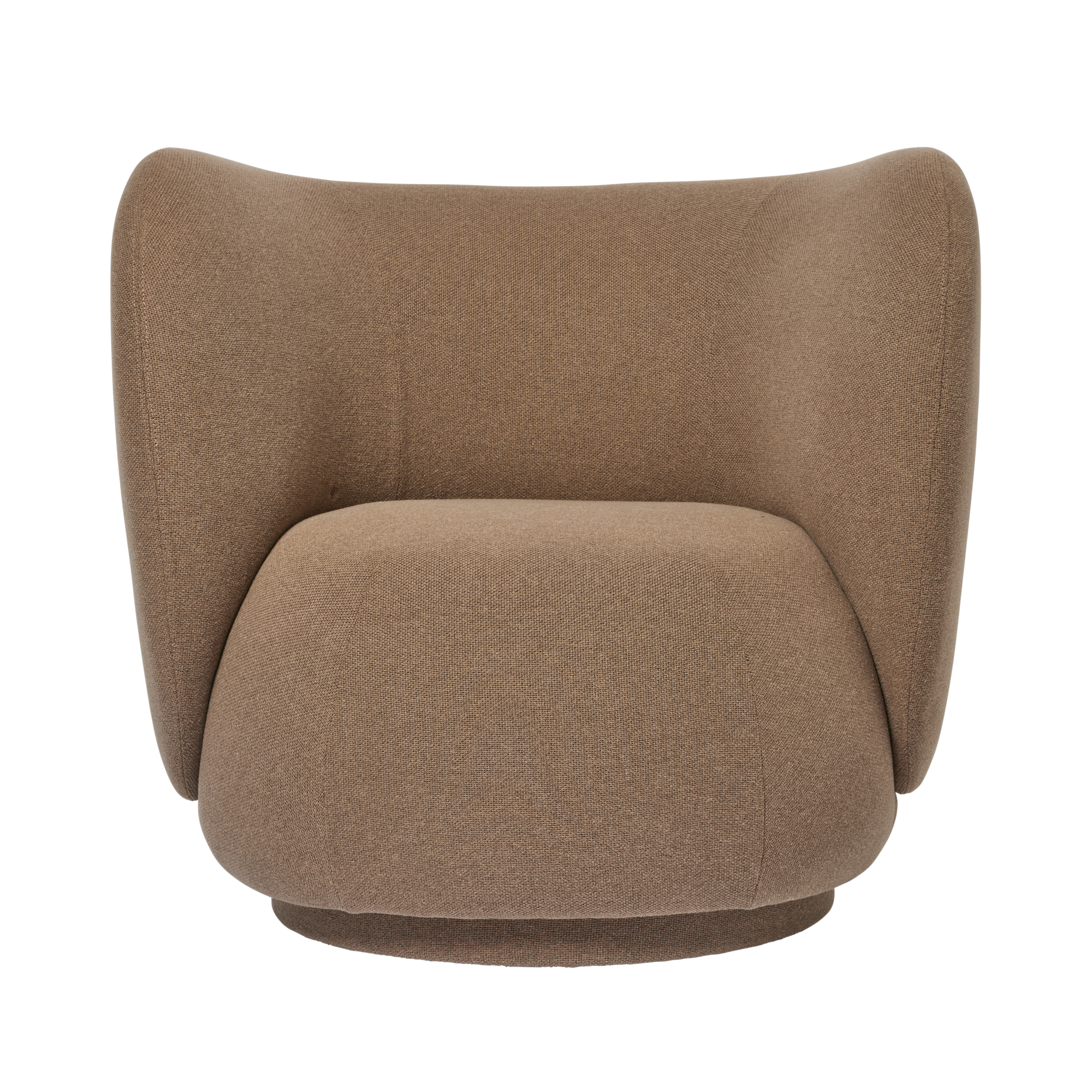 Draaistoel RICO LOUNGE Herfst bruin