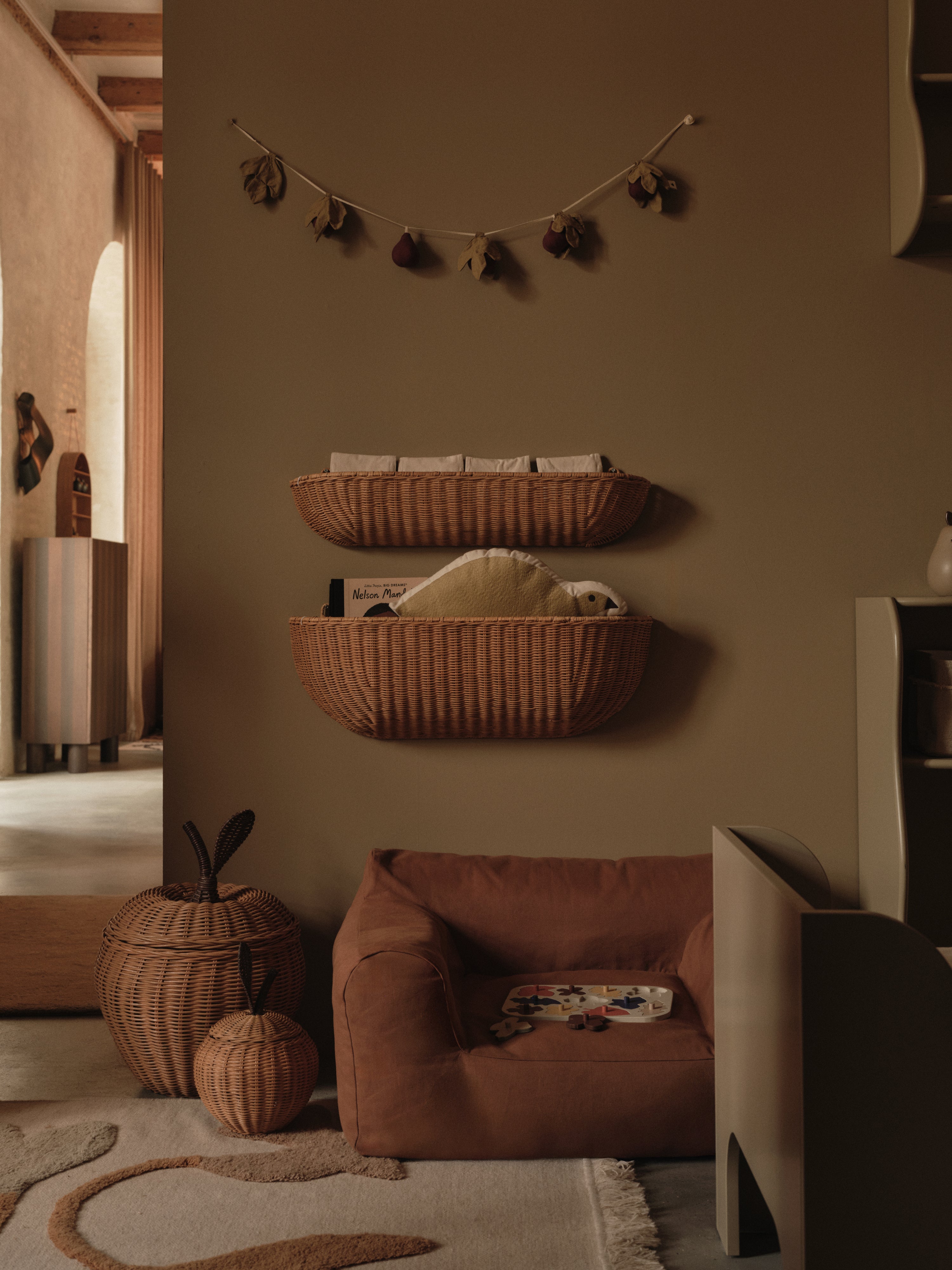 Kinderfauteuil BILLOW BEAN BAG bruin