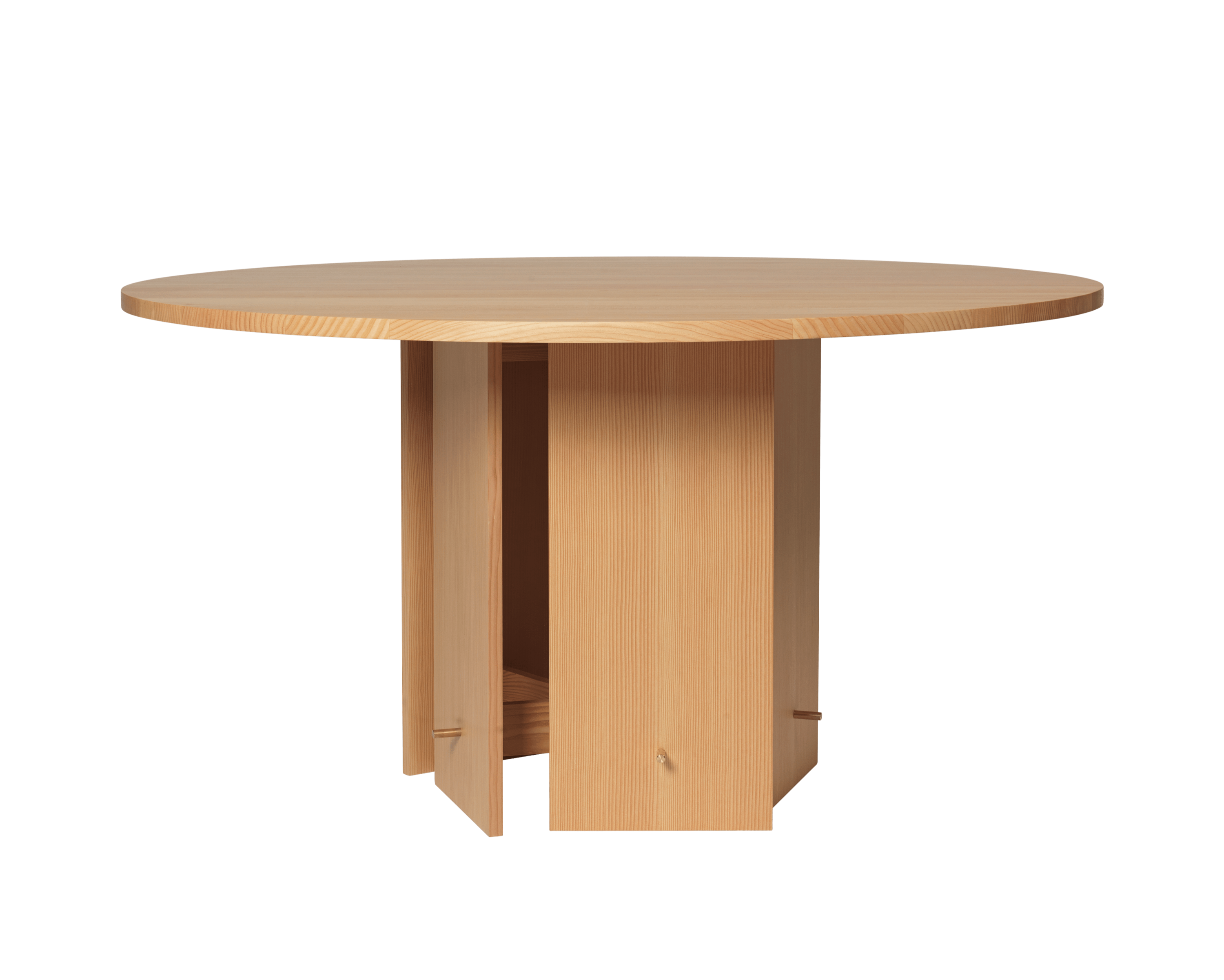 Ronde tafel AUKKO van massief dagleihout