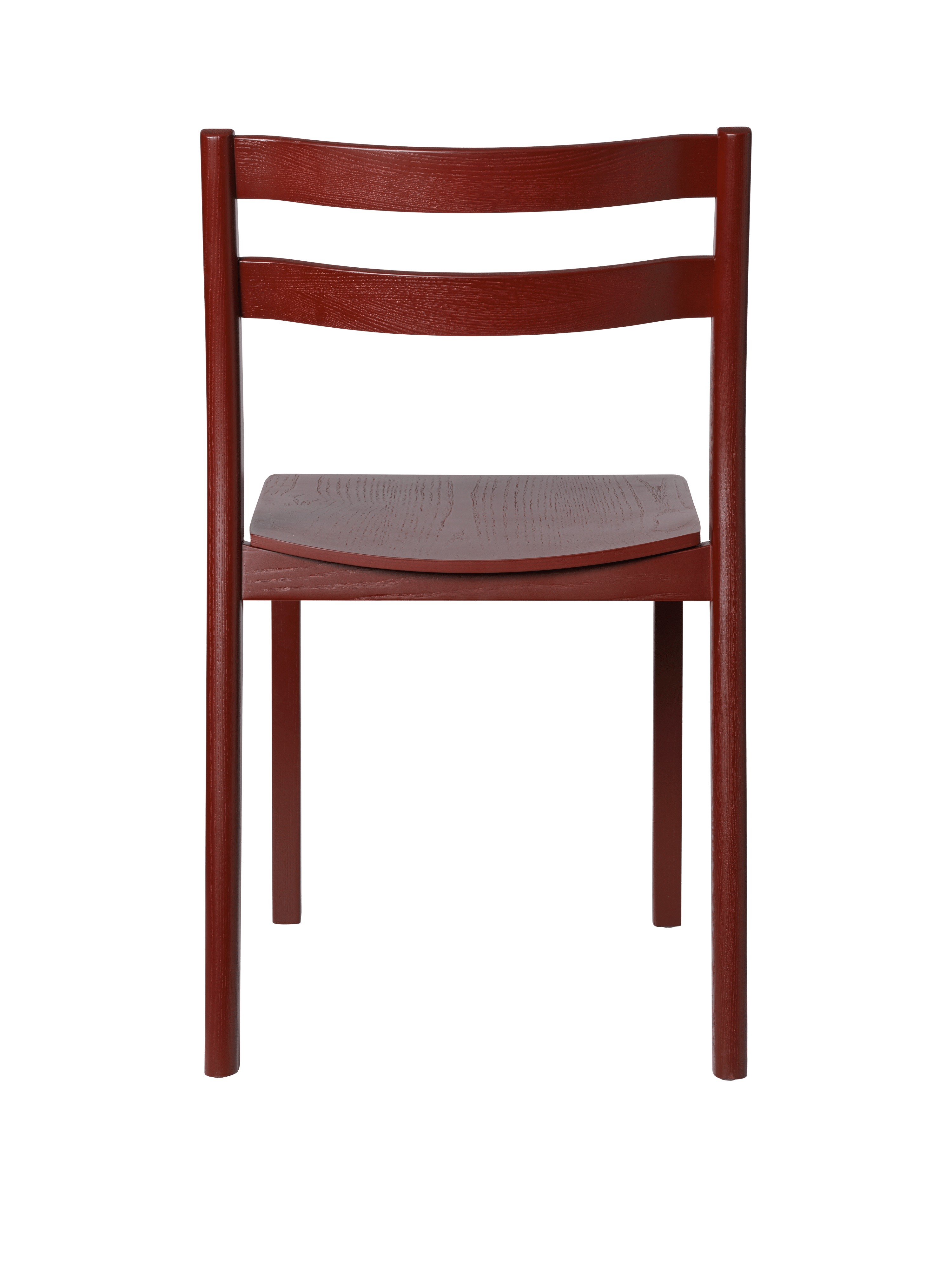 Stuhl BODA bordeaux Eichenfurnier