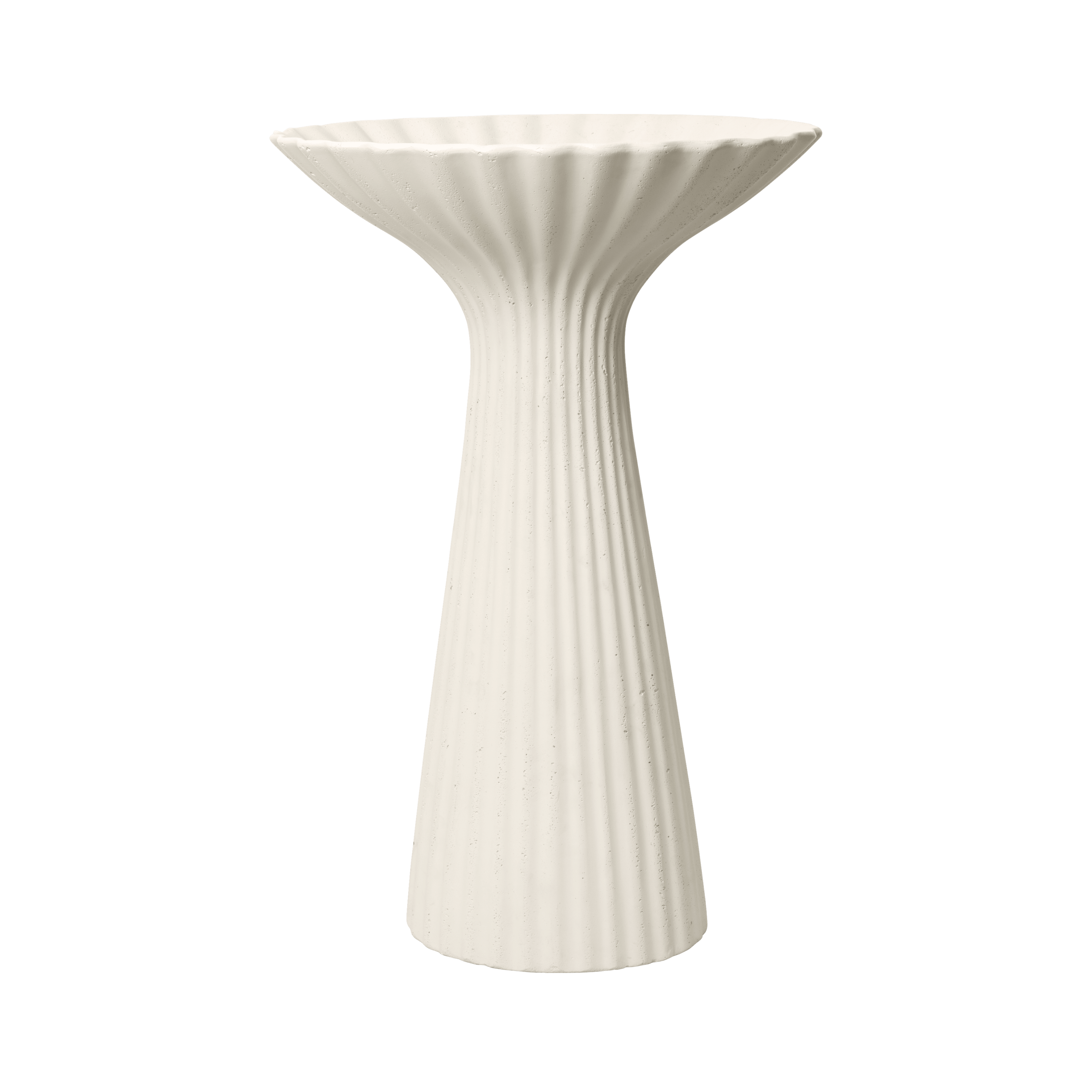 Bird Feeder FOUNTAIN Broken White