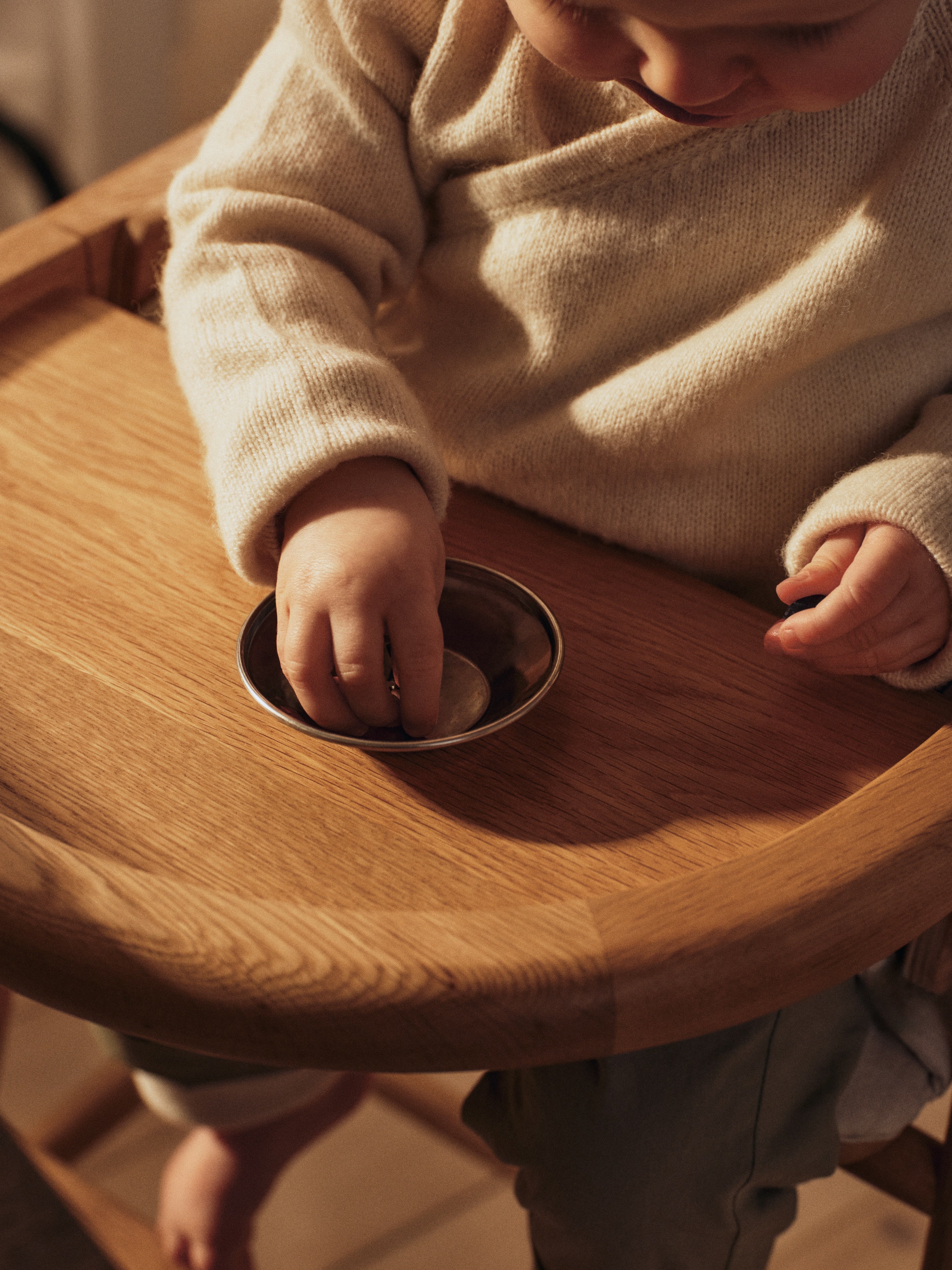 Kinderstoel MURU eikenfineer