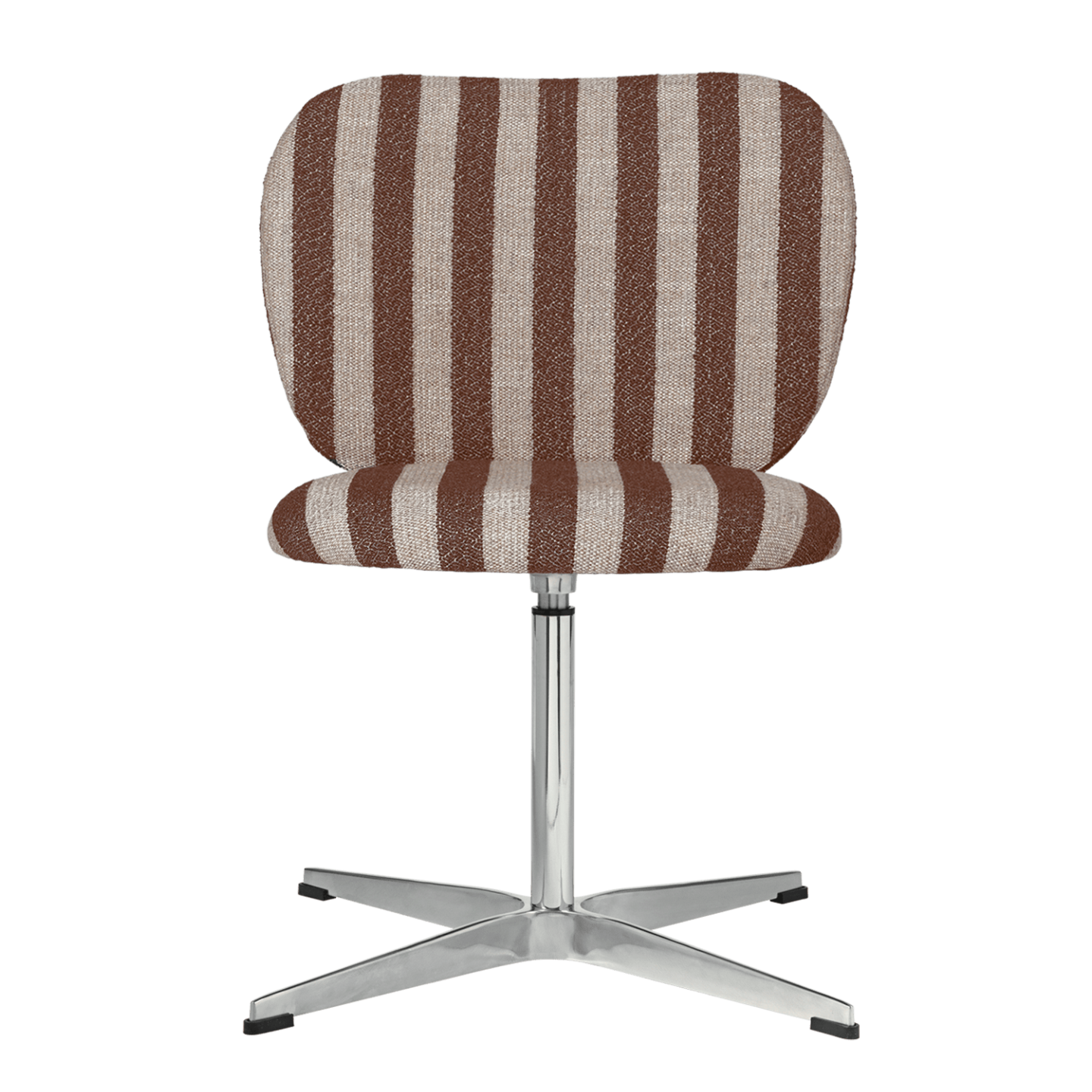 Bureau stoel RICO SWIVEL Louisiana chocolade met schrijfblok