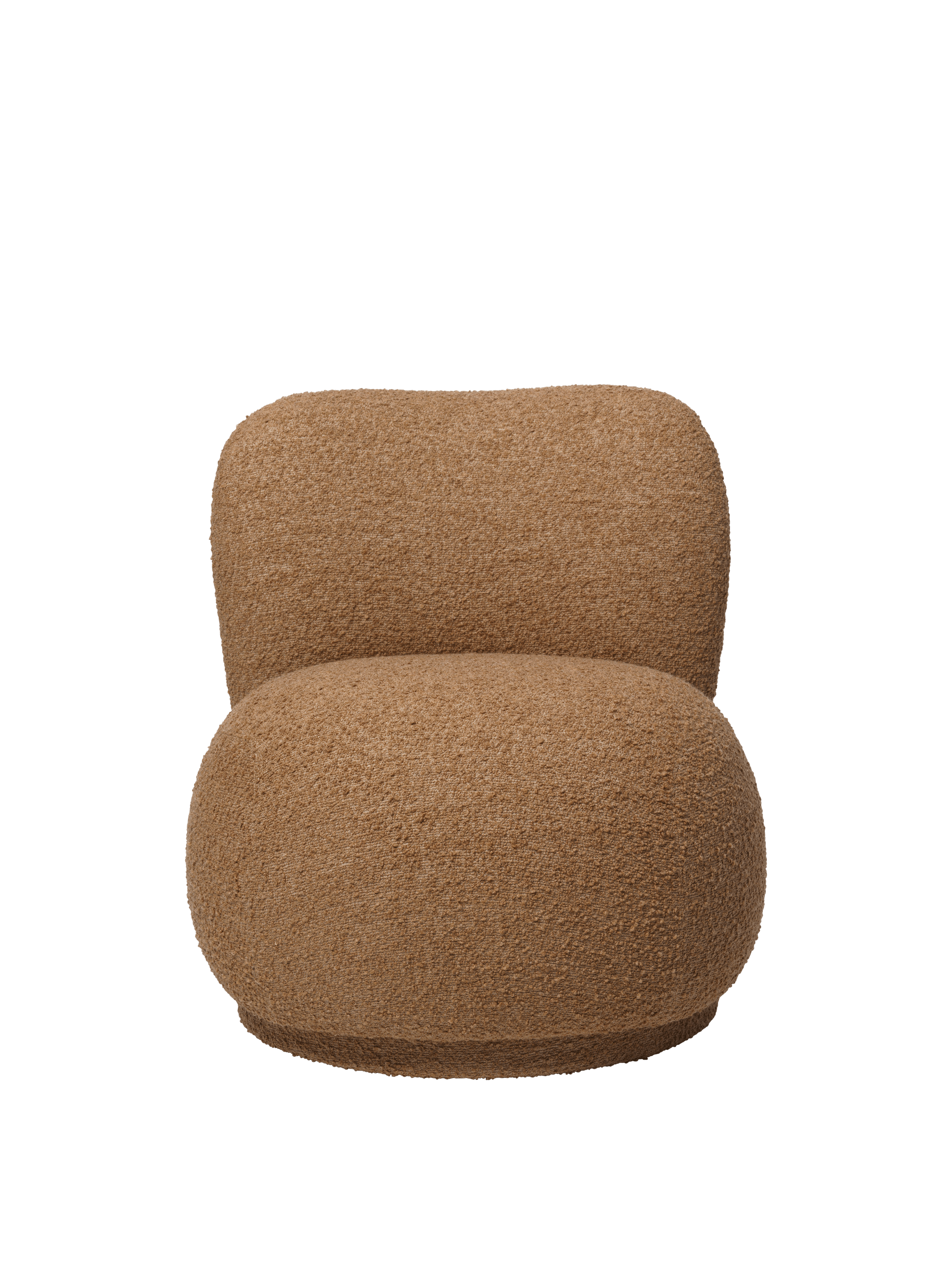 Draaistoel RICO PICCOLO LOUNGE bruin boucle