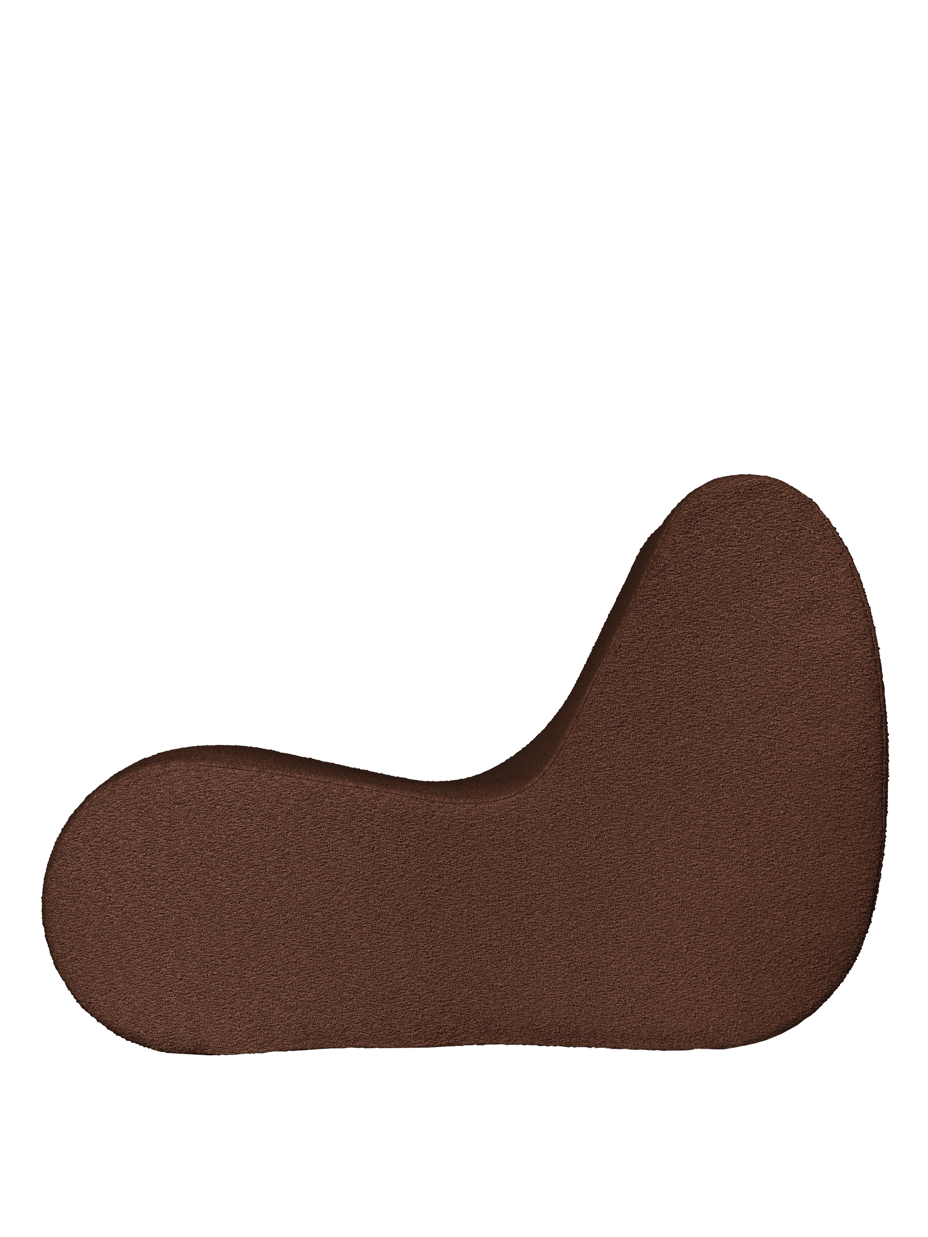 Moduł / fauteuil ROULI bruin boucle