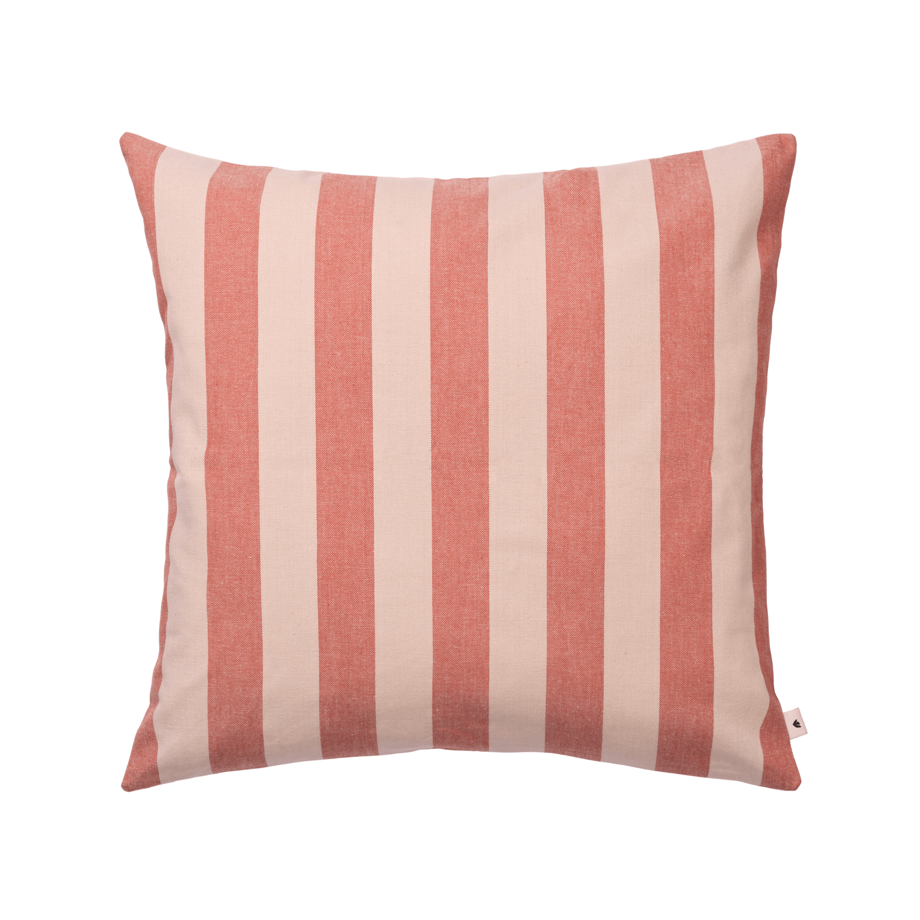 Kussenhoes STRAND roze met beige