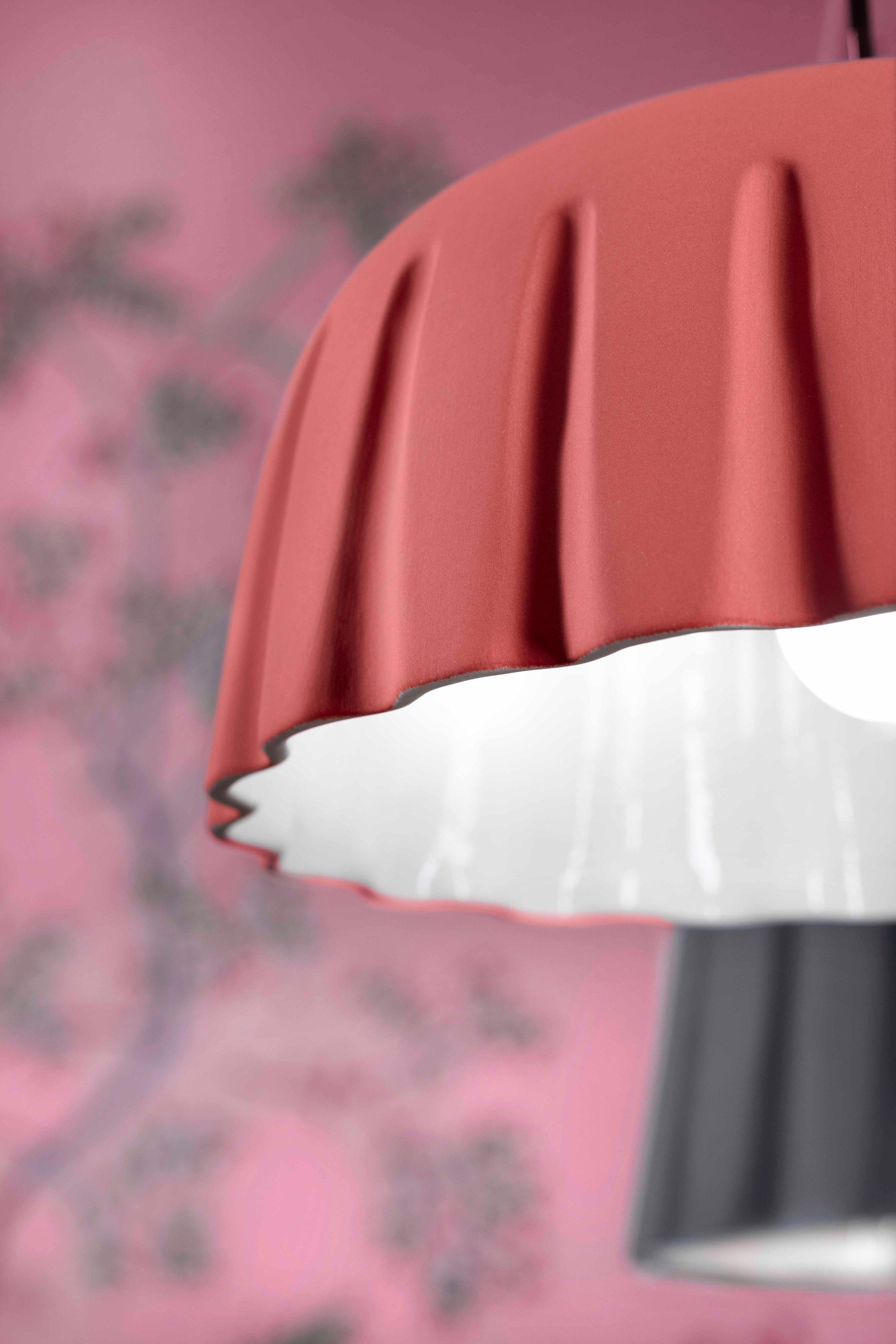 Coral ceramic pendant lamp MADAME GRES