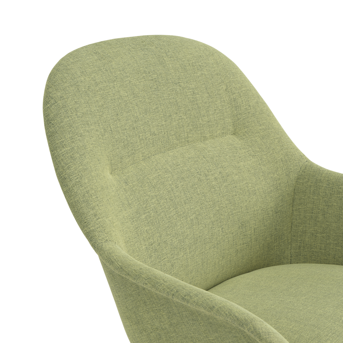 FIBER Armchair Customized with Wooden Base