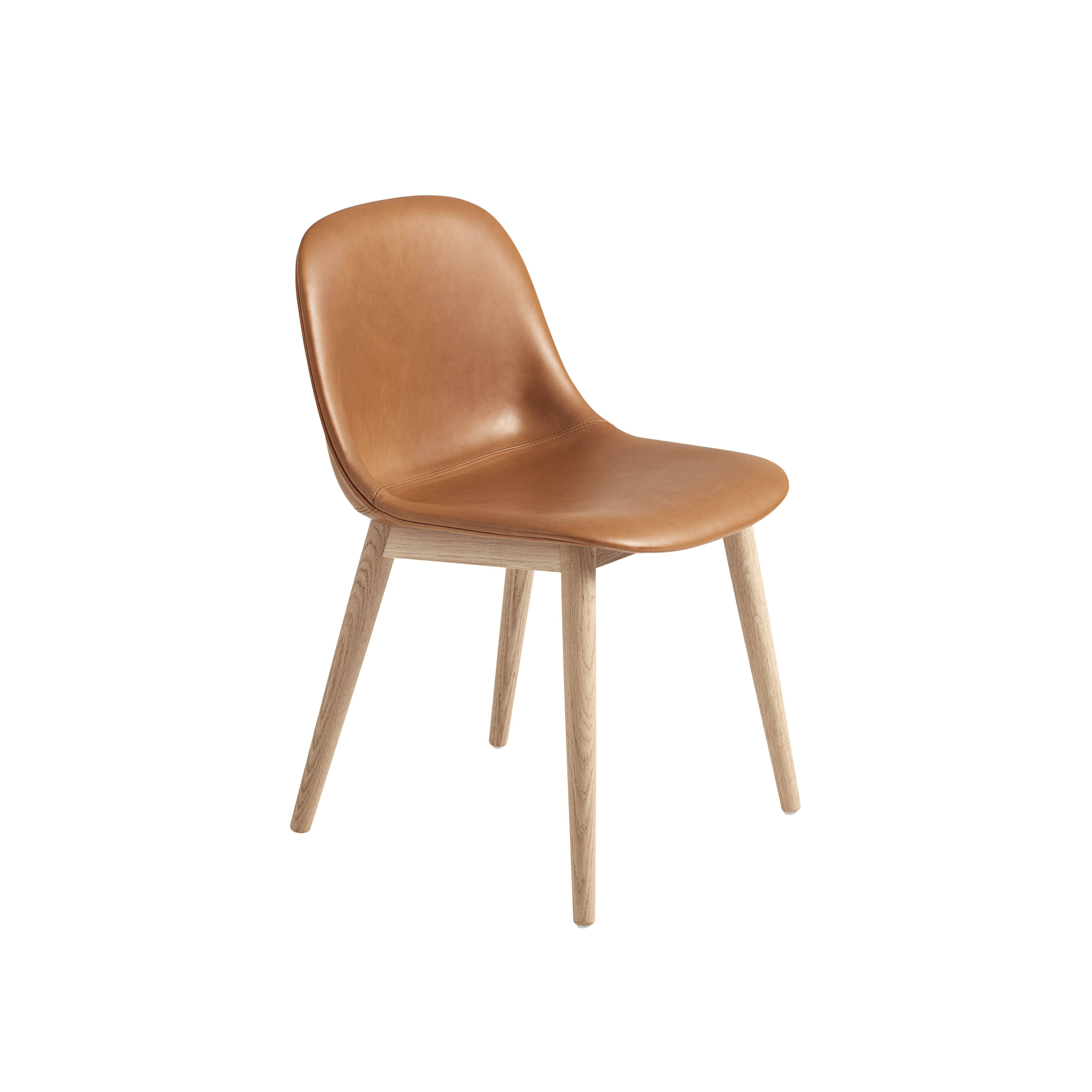 Personalized FIBER Chair with Wooden Base