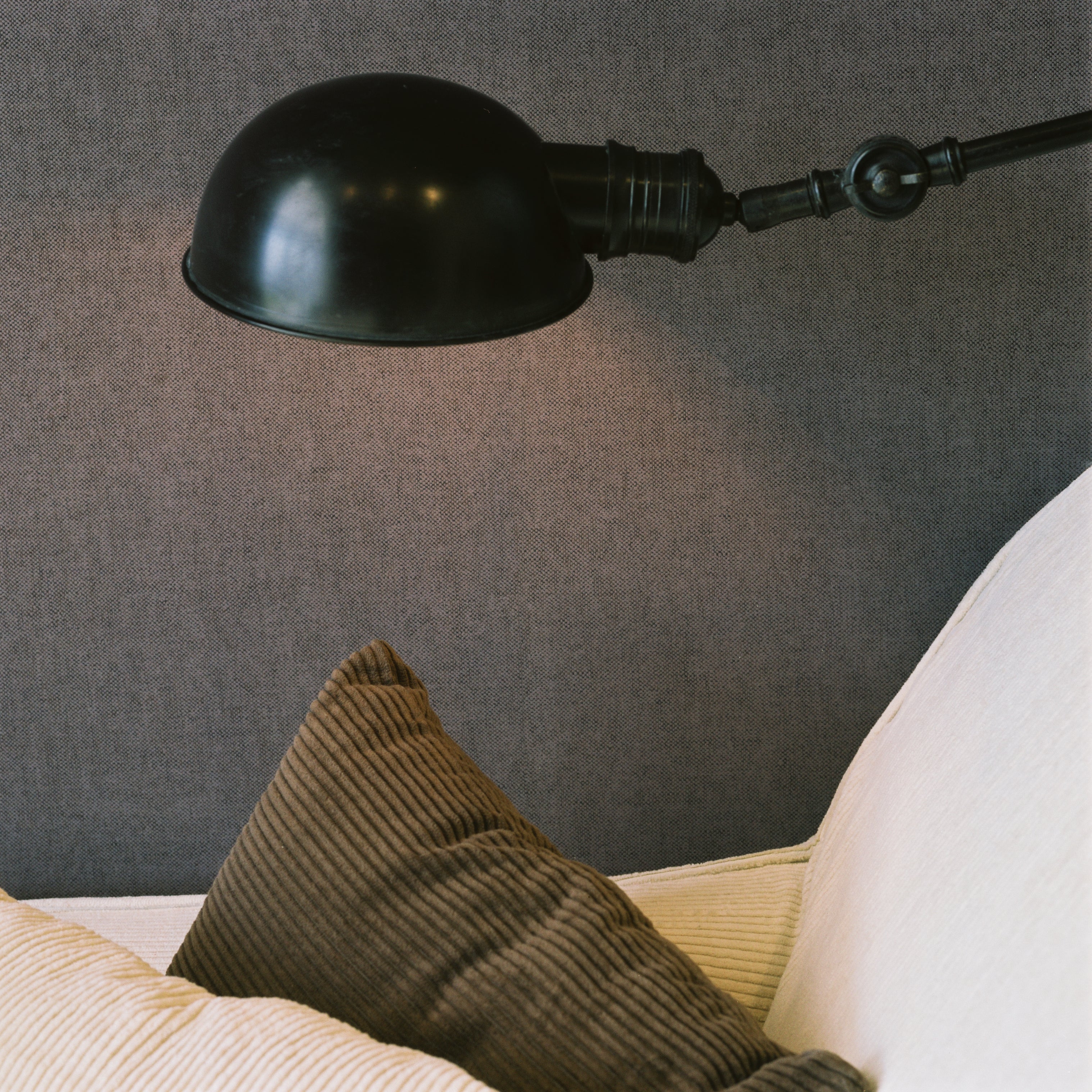 Structuurverf die canvas imiteert LIN bordeauxrood