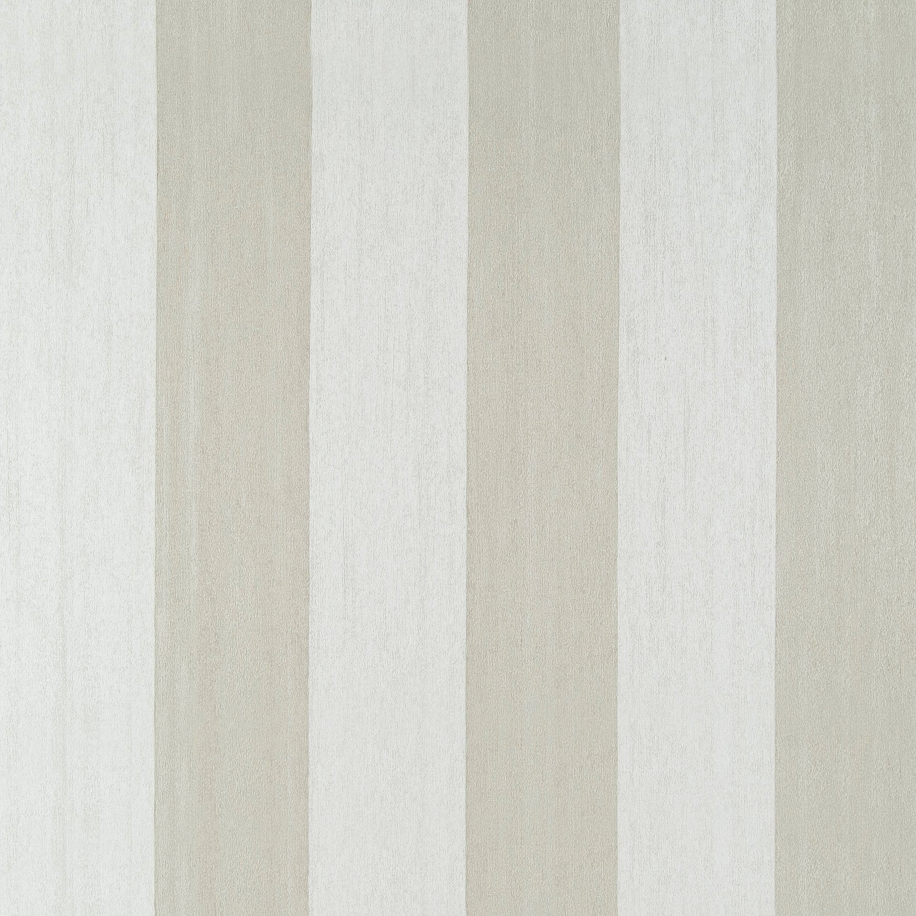 Strukturierte Tapete, die Leinwand mit gestreiftem Muster in Weiß und Beige imitiert