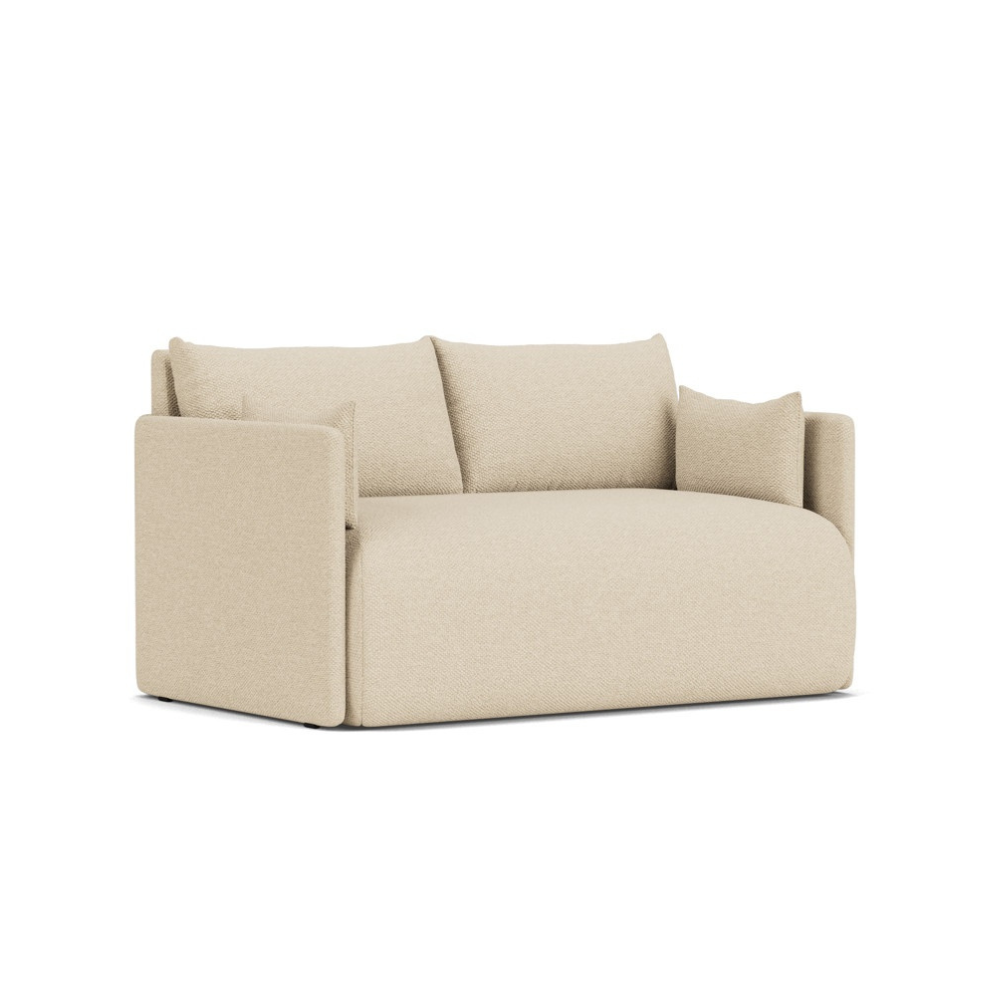 Sofa met slaapfunctie 2-persoons 0FFSET lichtbeige
