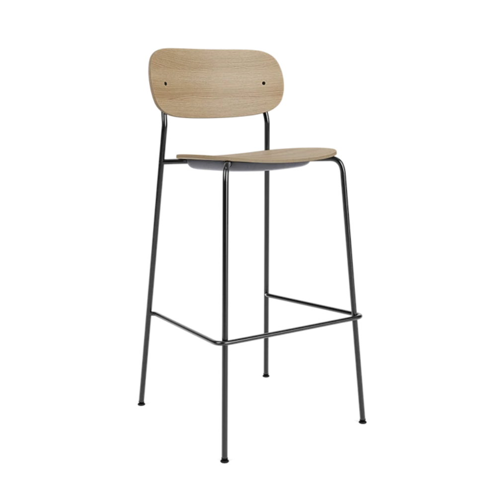 Oak CO stool