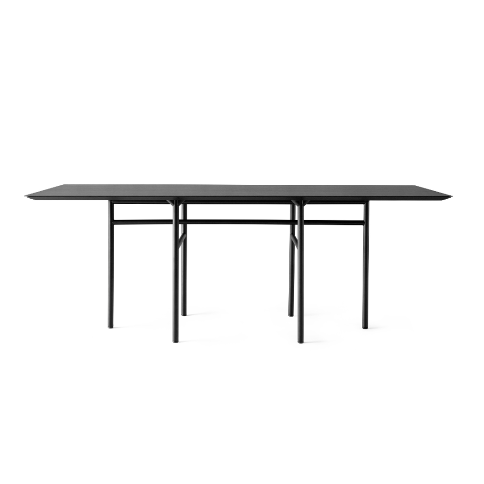 SNAREGADE table black oak veneer