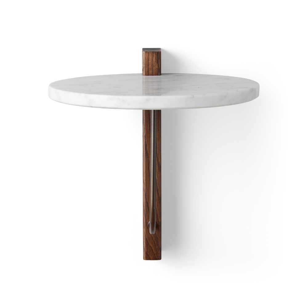 Plank CORBEL eikenhout en marmer