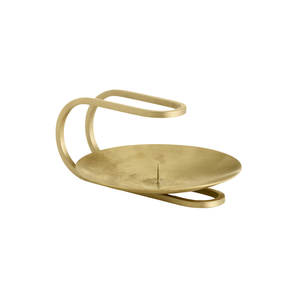 Kerzenhalter CLIP aus Messing