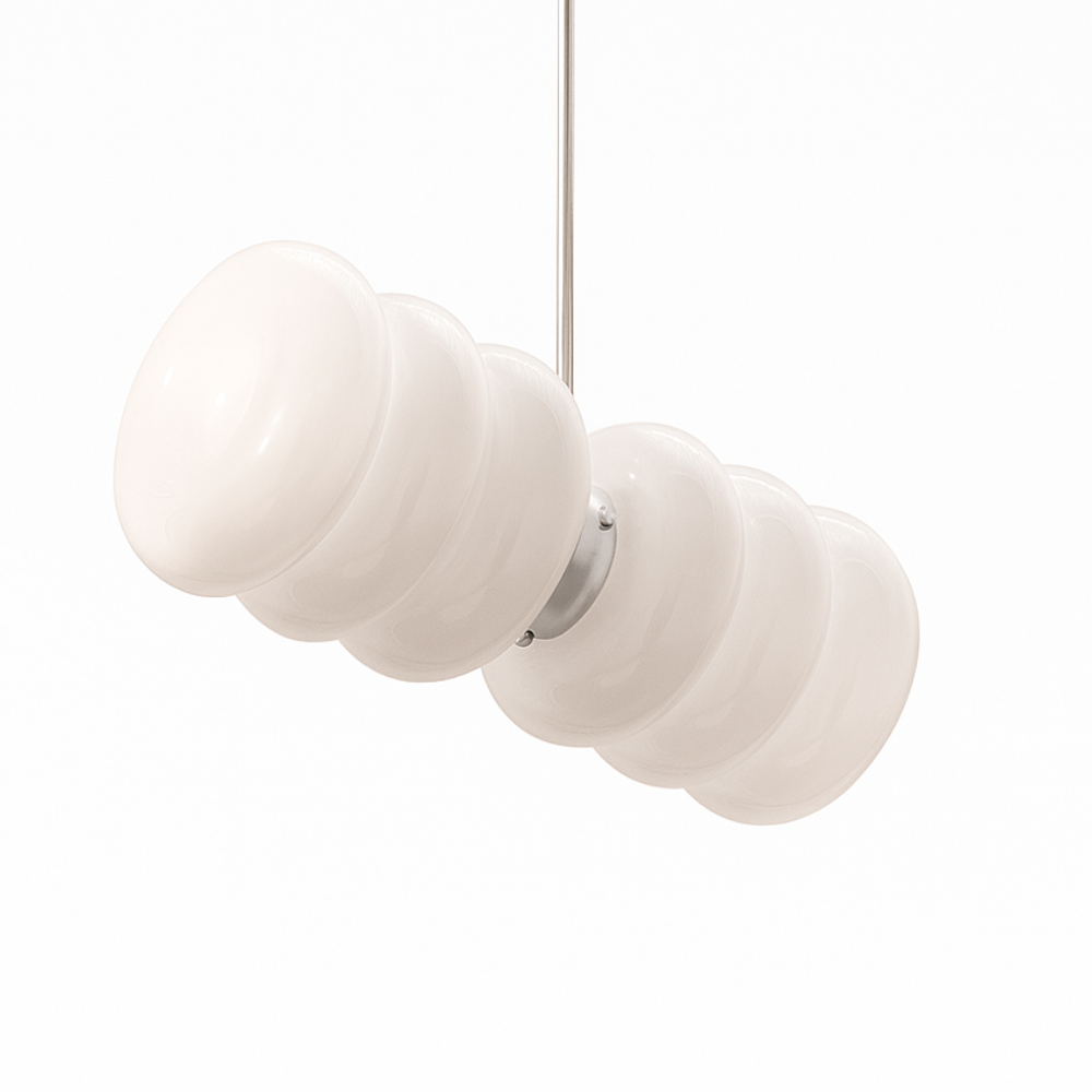 BIBE Nickel Chandelier