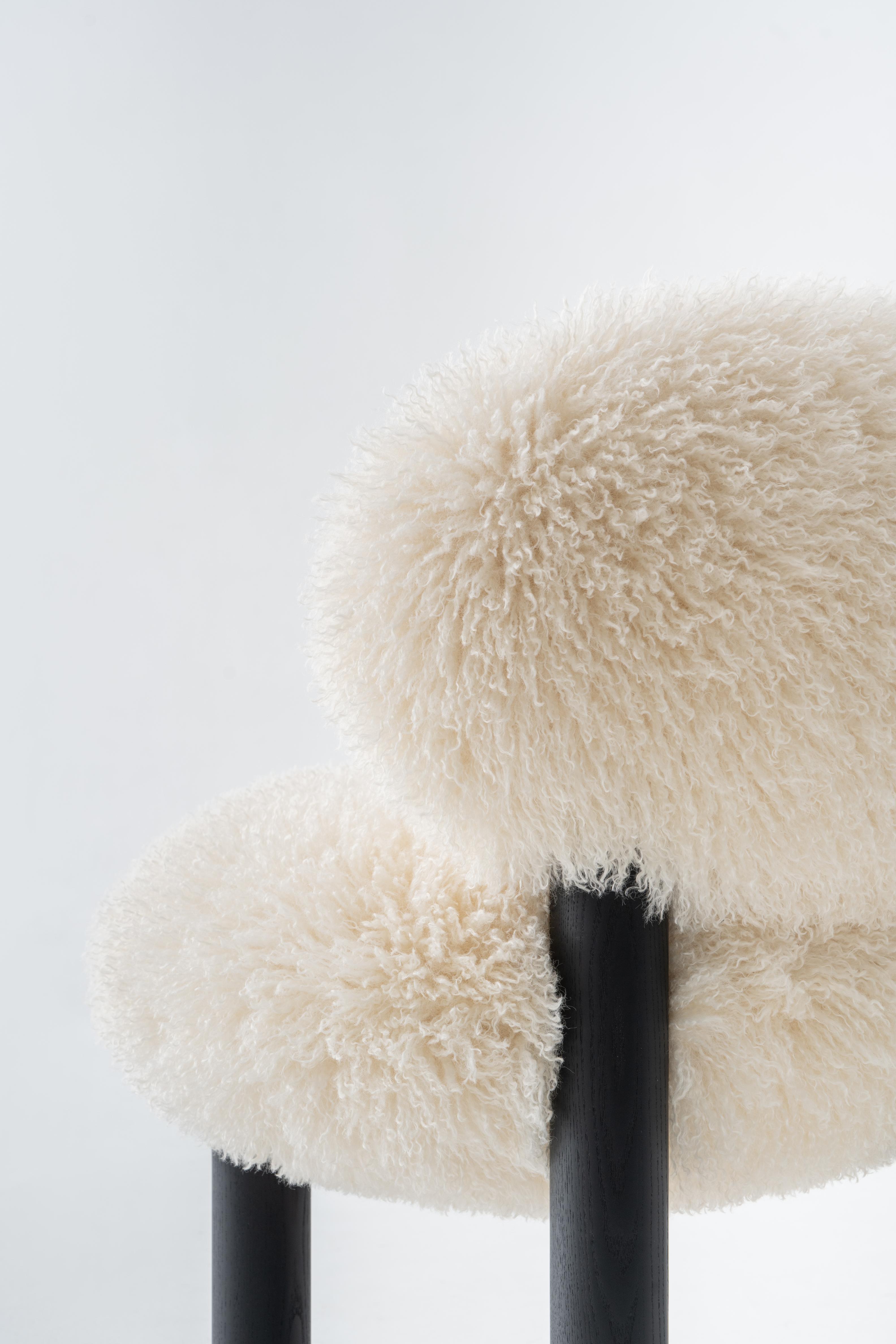 FLOCK CS2 Stoel - FLUFFY EDITIE kunstbont